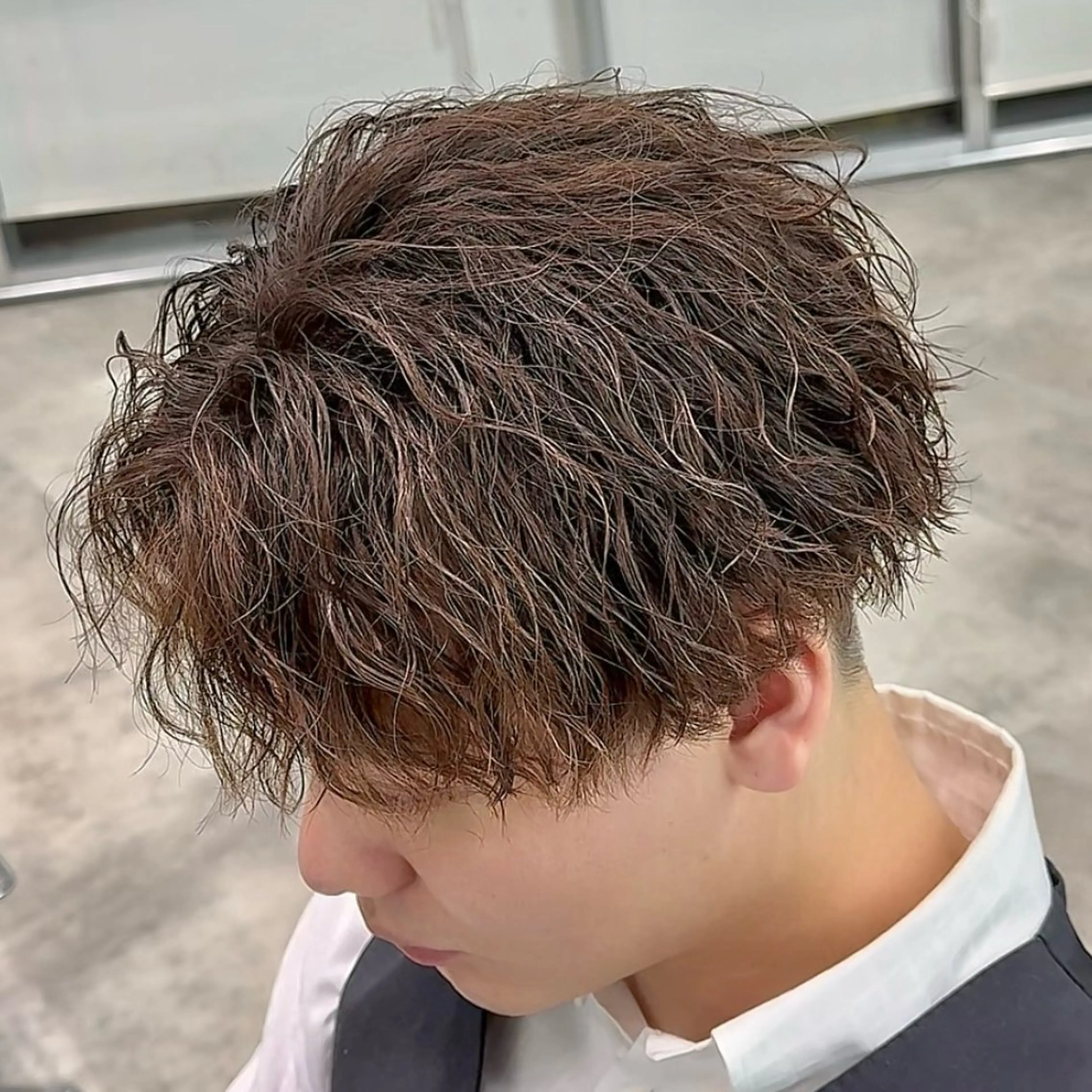 🔥当日限定🔥メンズパーマカット+メンズパーマ+2stepトリートメントの写真