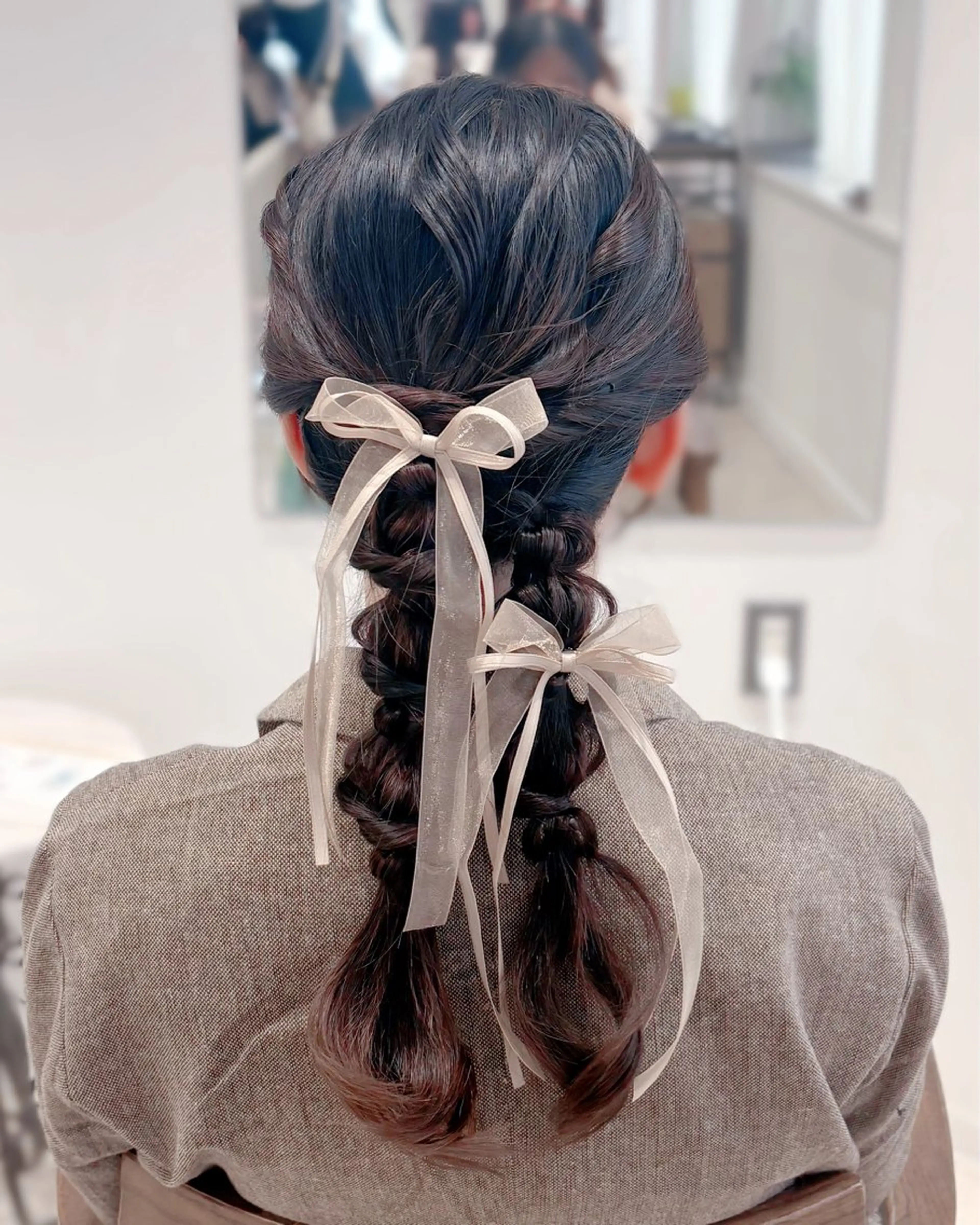 ヘアアレンジ ヘアセット 大宮/韓国風カラー/ yuzuki🌙のヘアスタイル