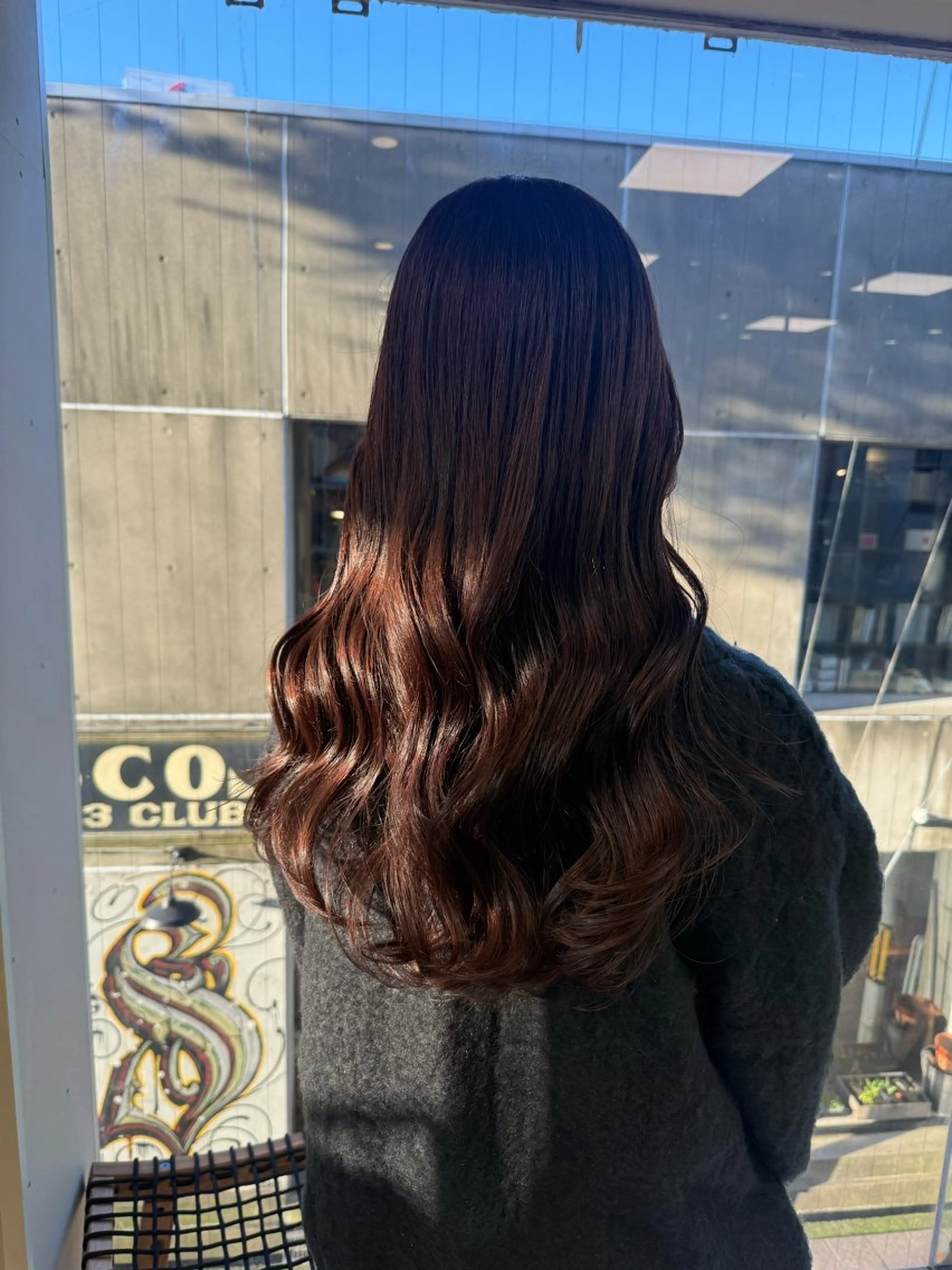 ロング カラー カット ヘアカラー トリートメント 伶風/レイヤー /ボブ/透明感カラーのヘアスタイル