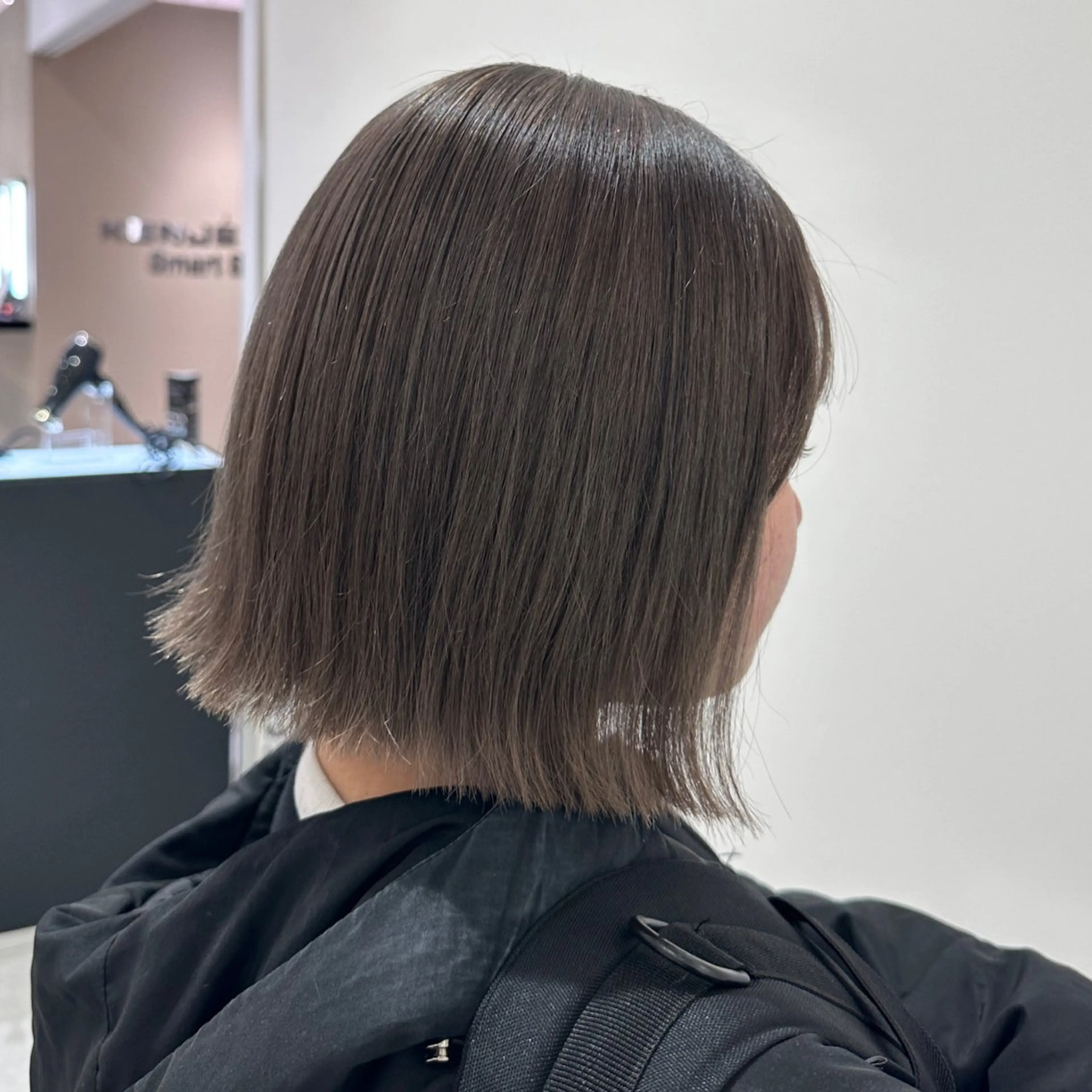 カラー ベージュカラー ブリーチ 透明感カラー グレージュ カット こうた/髪質改善 ストレート/ヘアケアのヘアスタイル