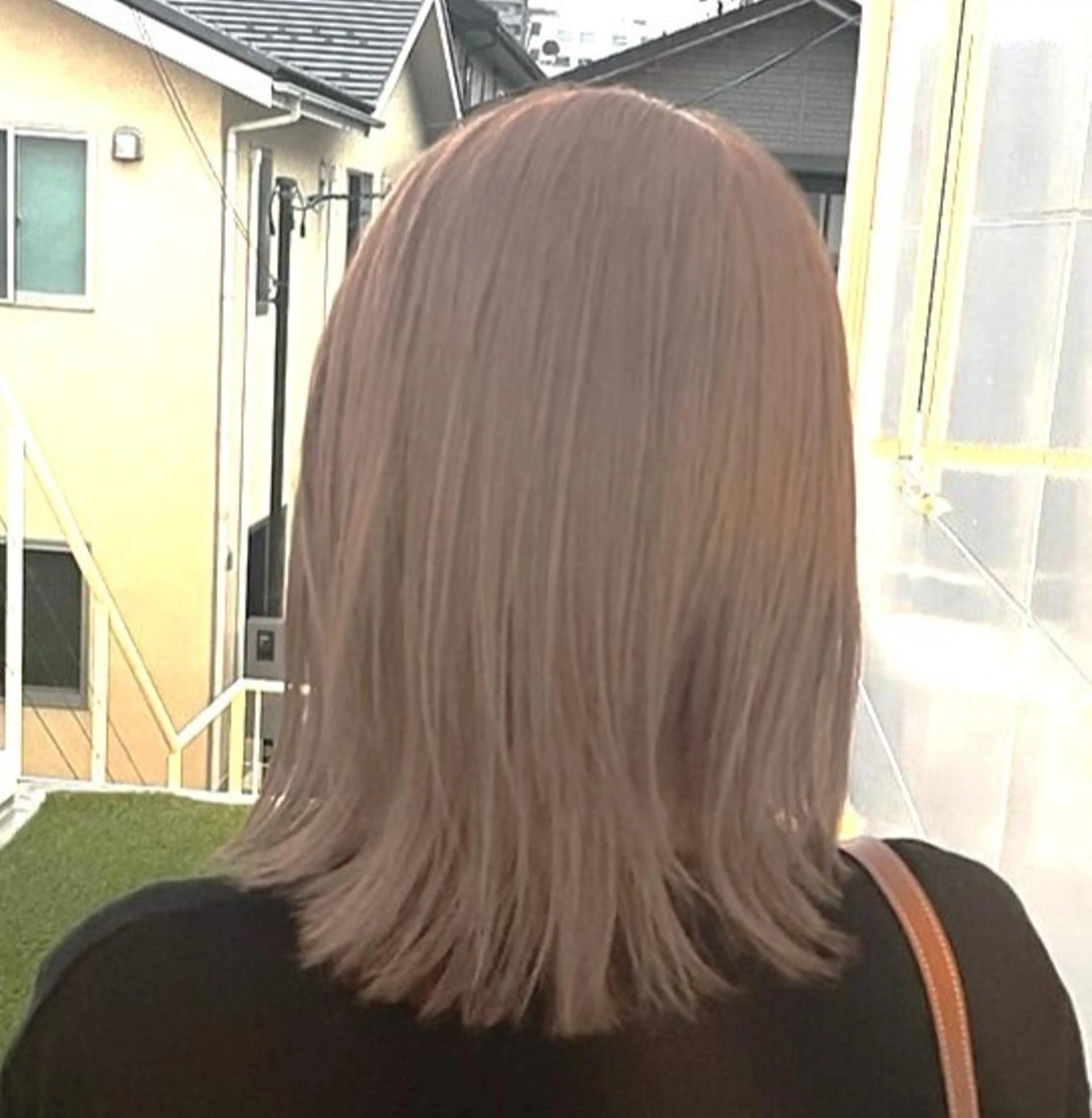 セミロング まろみ暖色× chia🕯のヘアスタイル