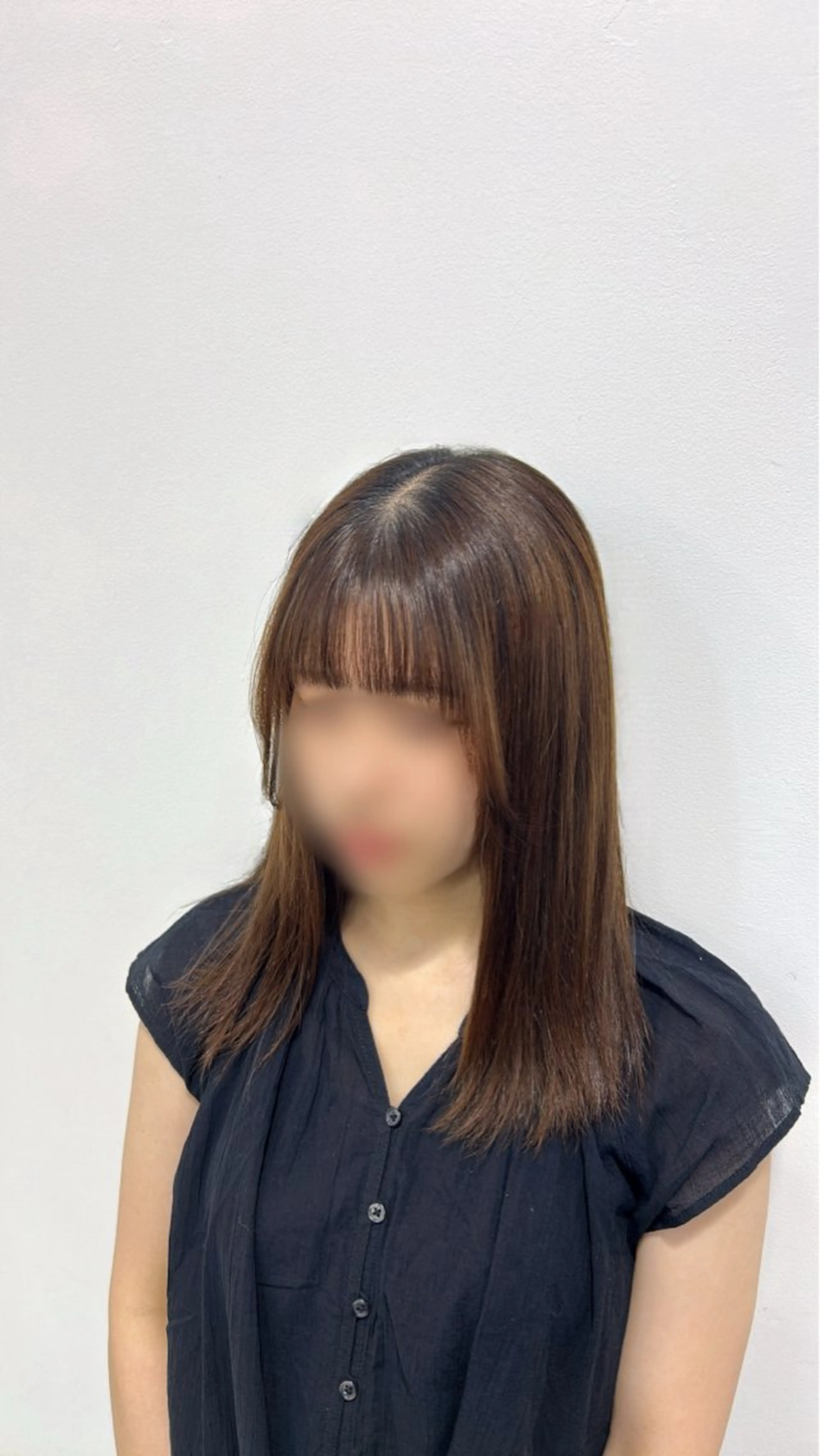 前髪やわらかストレート🌷の写真