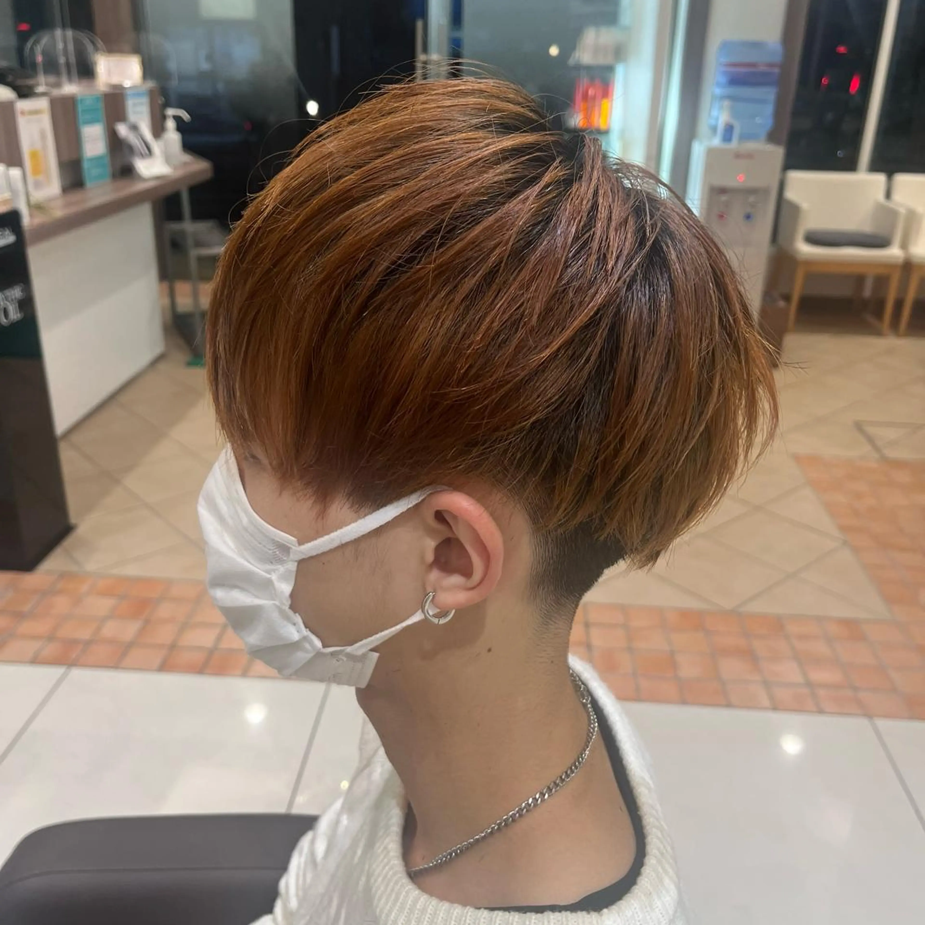 ショート メンズ ナチュラル暖色カラー 🤎 佐藤栞のヘアスタイル