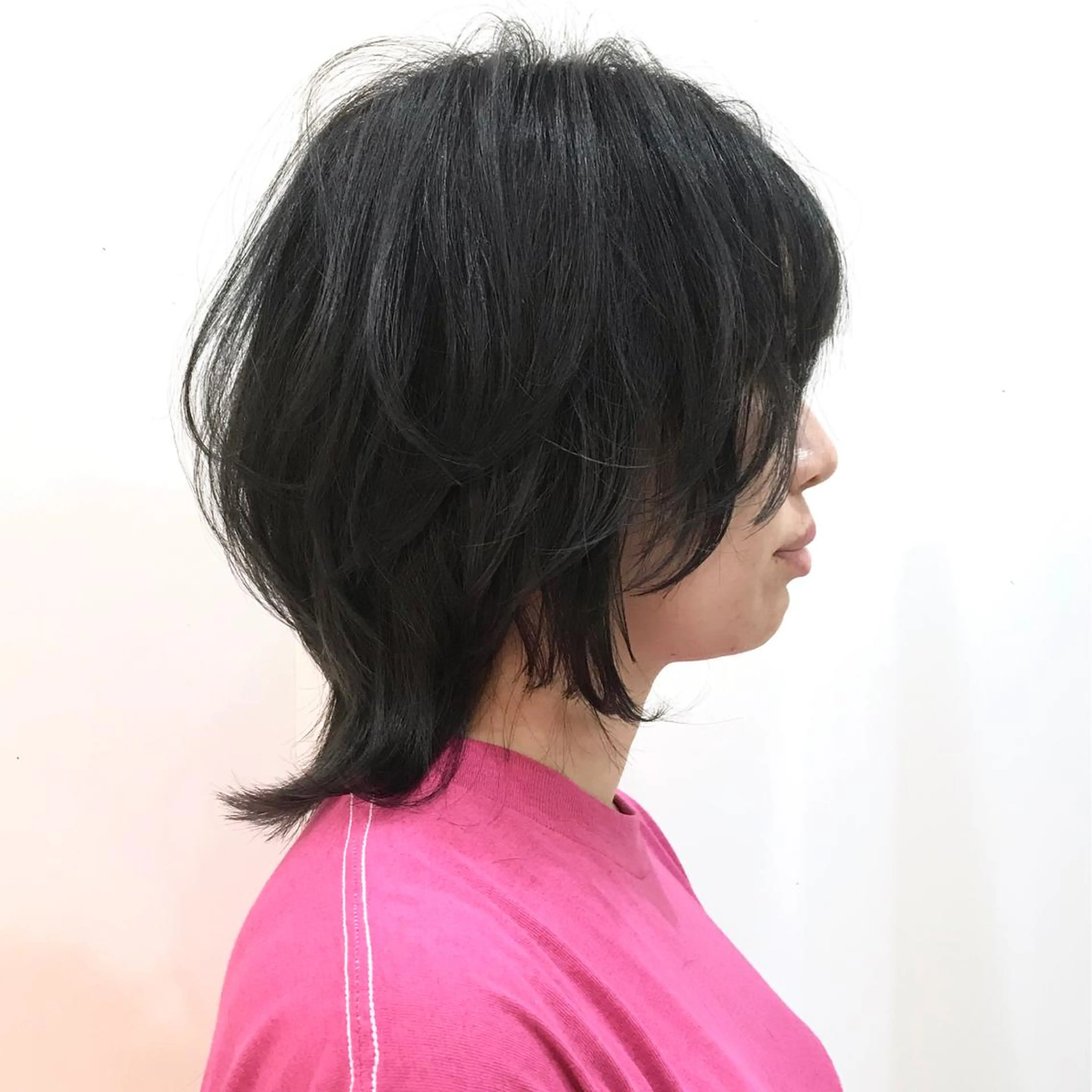 ショート ハッシュカット タンバルモリ ムルギョル巻き 韓国風ヘア シースルーバング サロウィン所属・K-POP好き美容師 🇰🇷Kai.Yのヘアスタイル