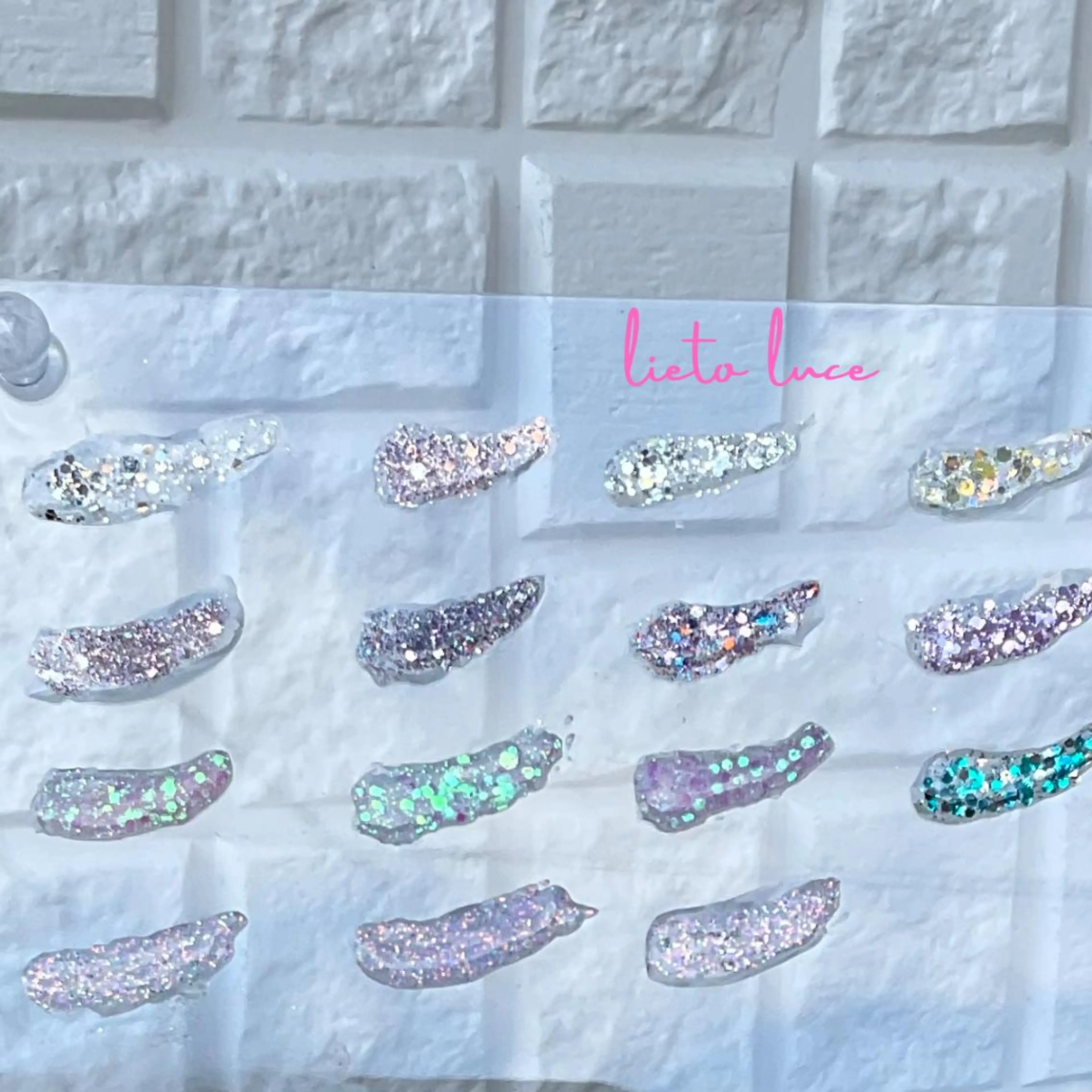 ネイル アートネイル ラメ(グリッター) lieto luce Yukaのネイルデザイン