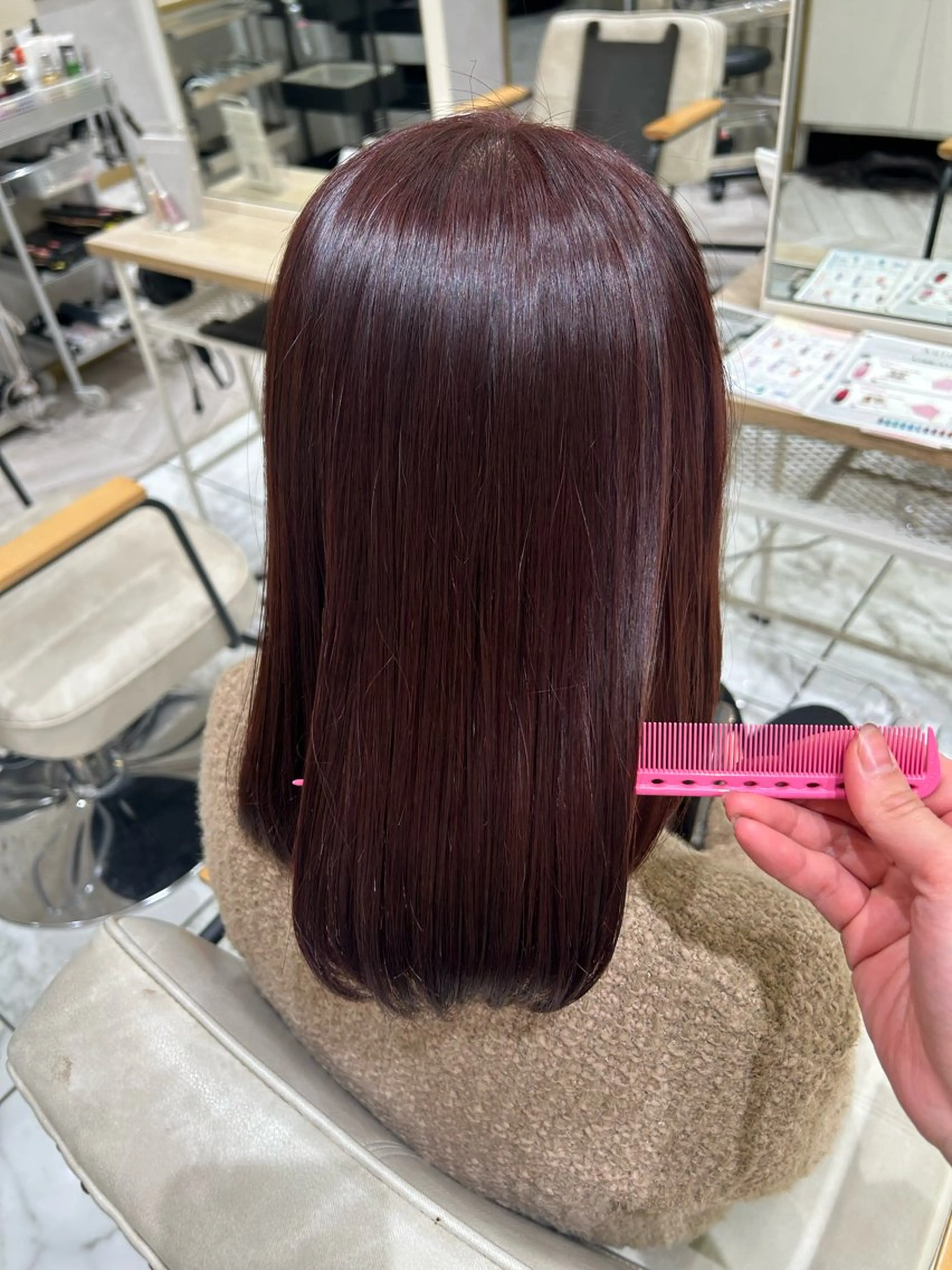 ミディアム ヘアカラー ★トレンドヘア /Haruhi★のヘアスタイル