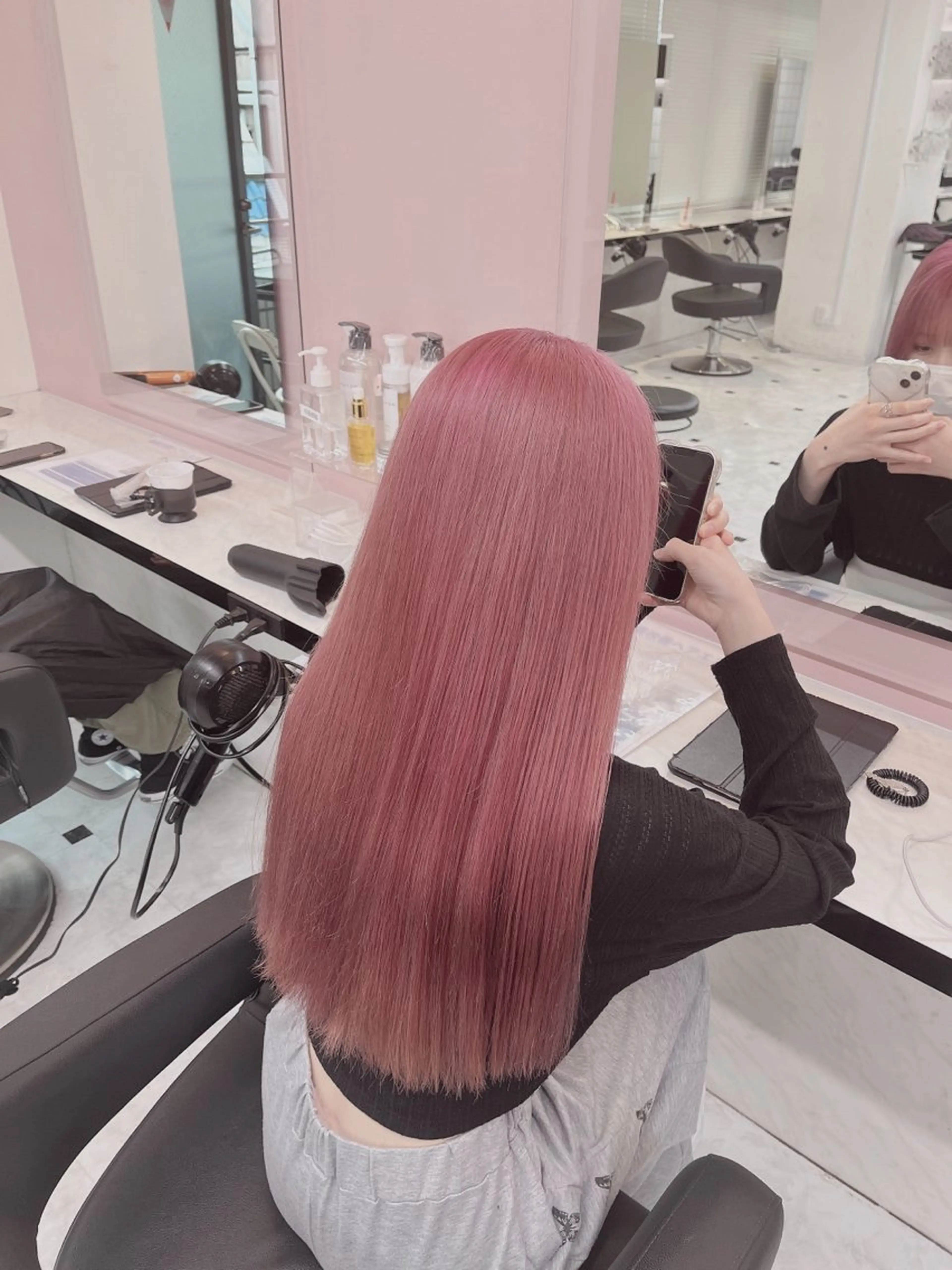 ロング ヘアカラー トレンドカラー/ ボブ🍒Yui🍒のヘアスタイル