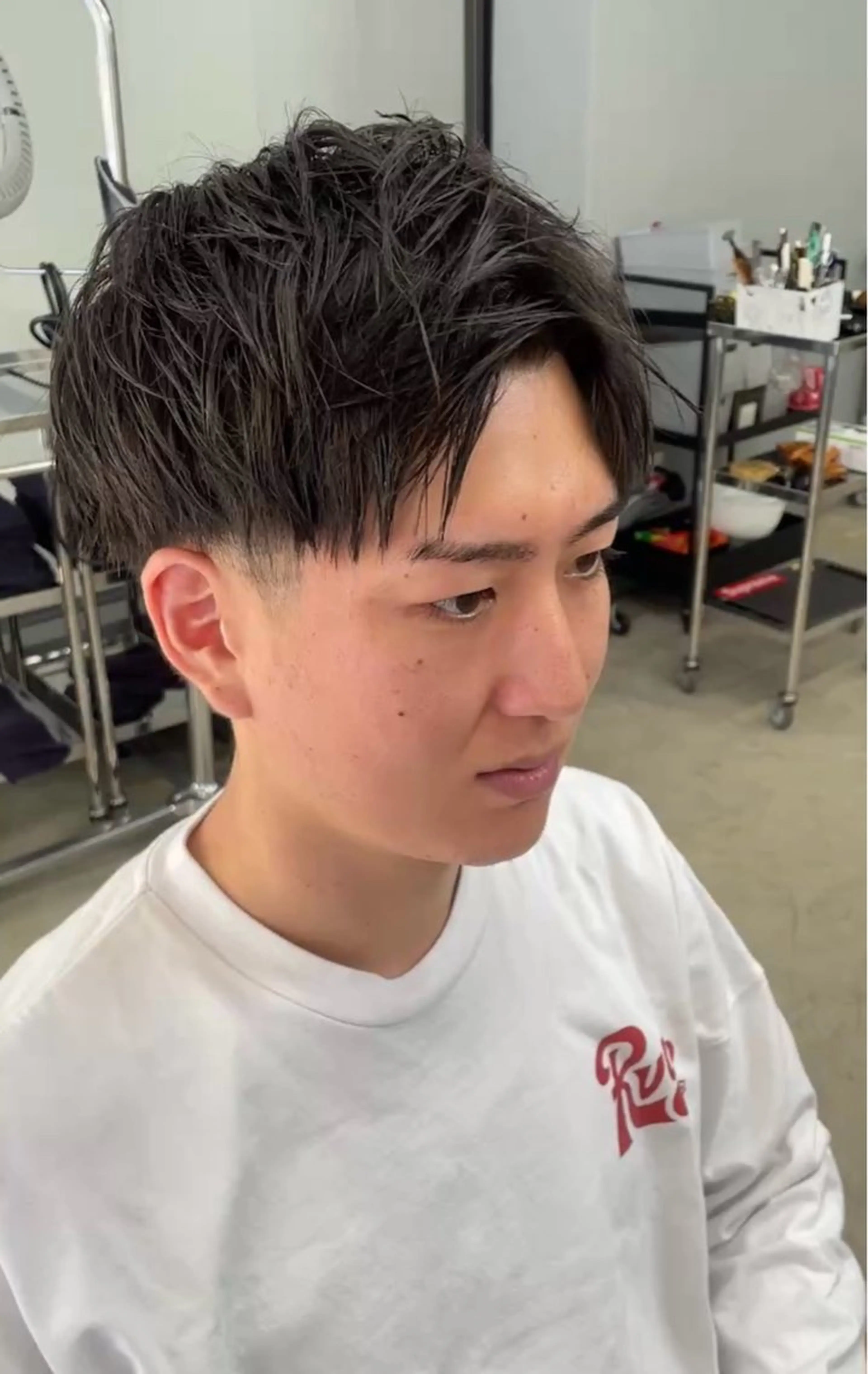 ショート メンズ メンズ専門サロン wokeのヘアスタイル