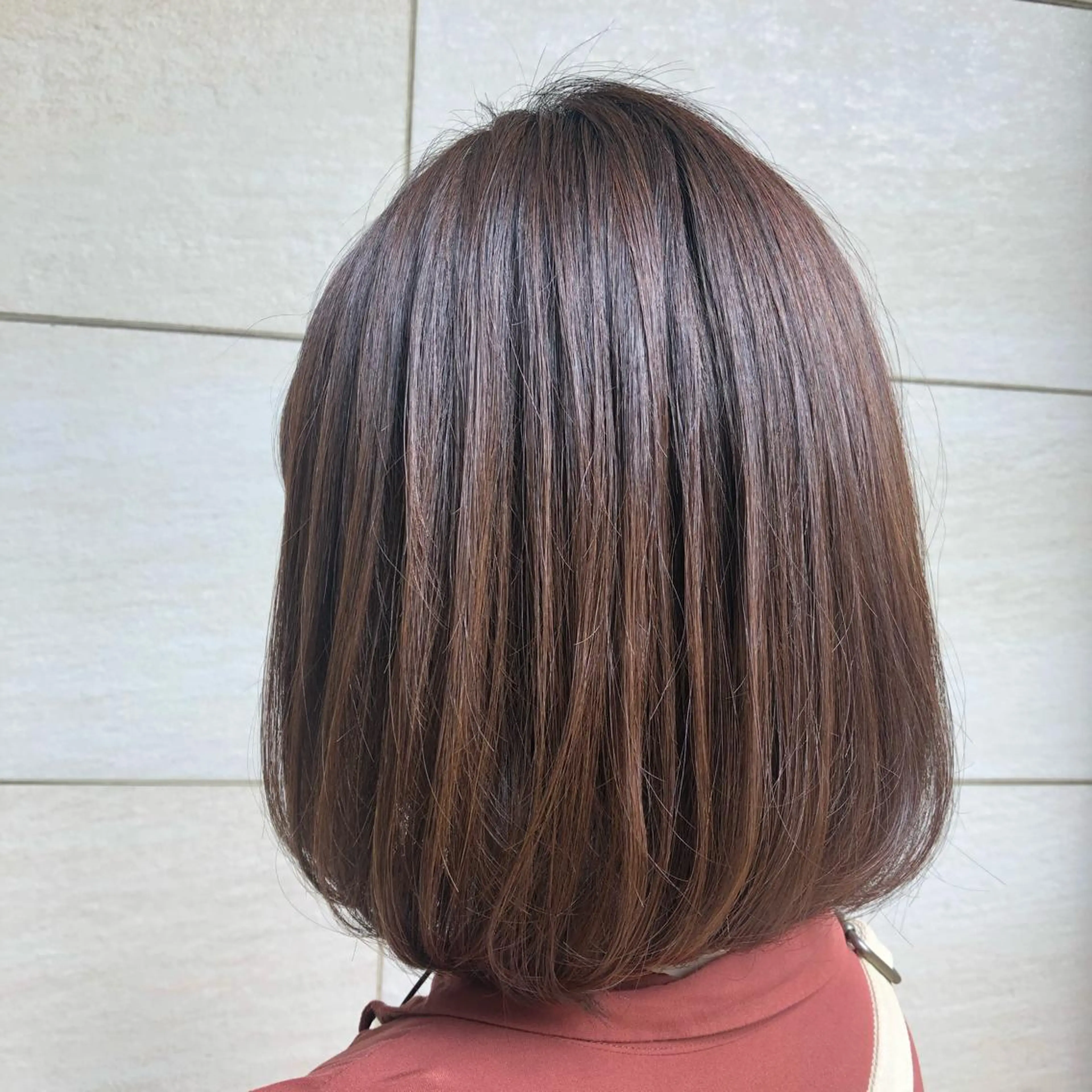 カット ヘアカラー 森本　舞✴︎ 似合わせパーマのヘアスタイル