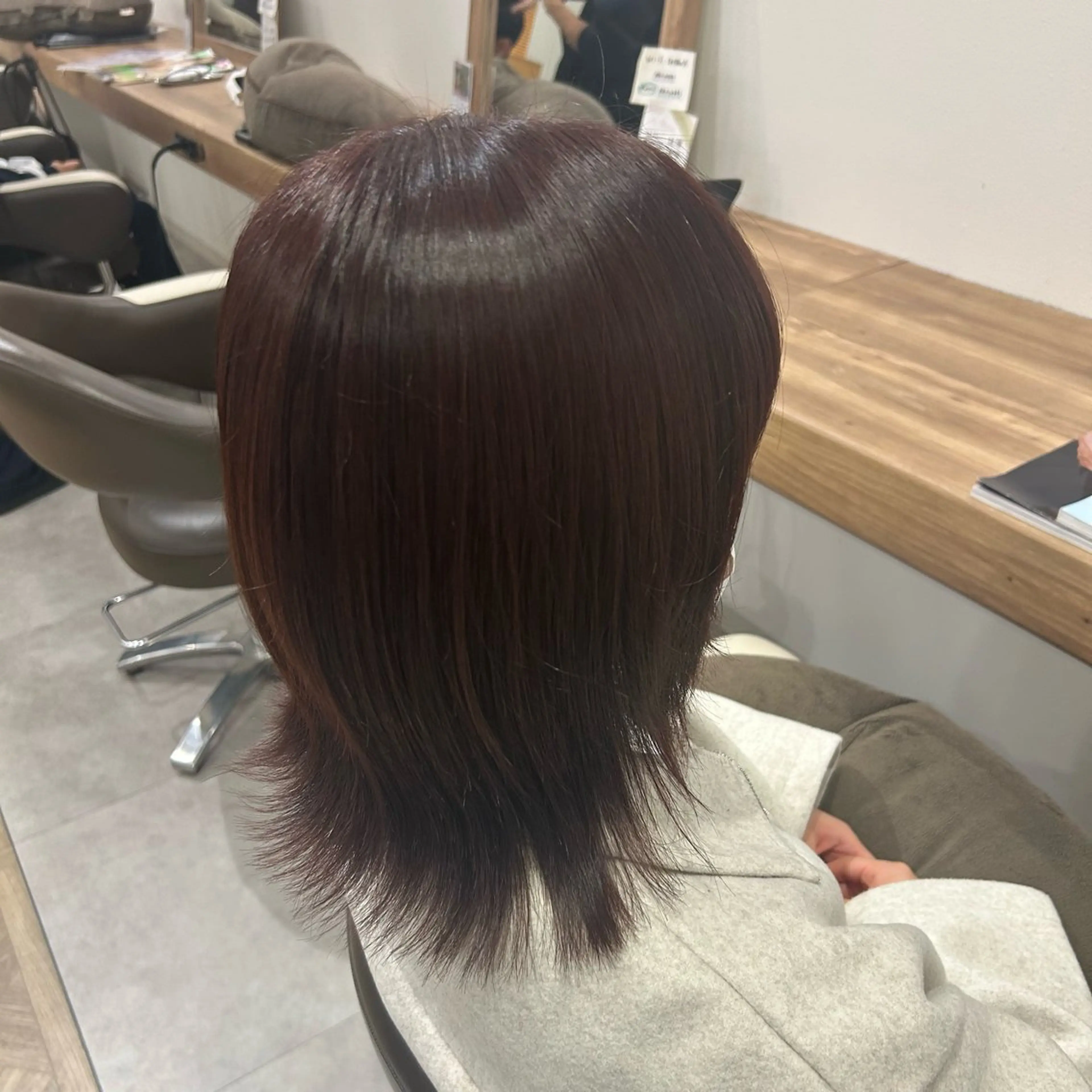 カラー ブラウンカラー ヘアカラー 渡邊 玲来のヘアスタイル
