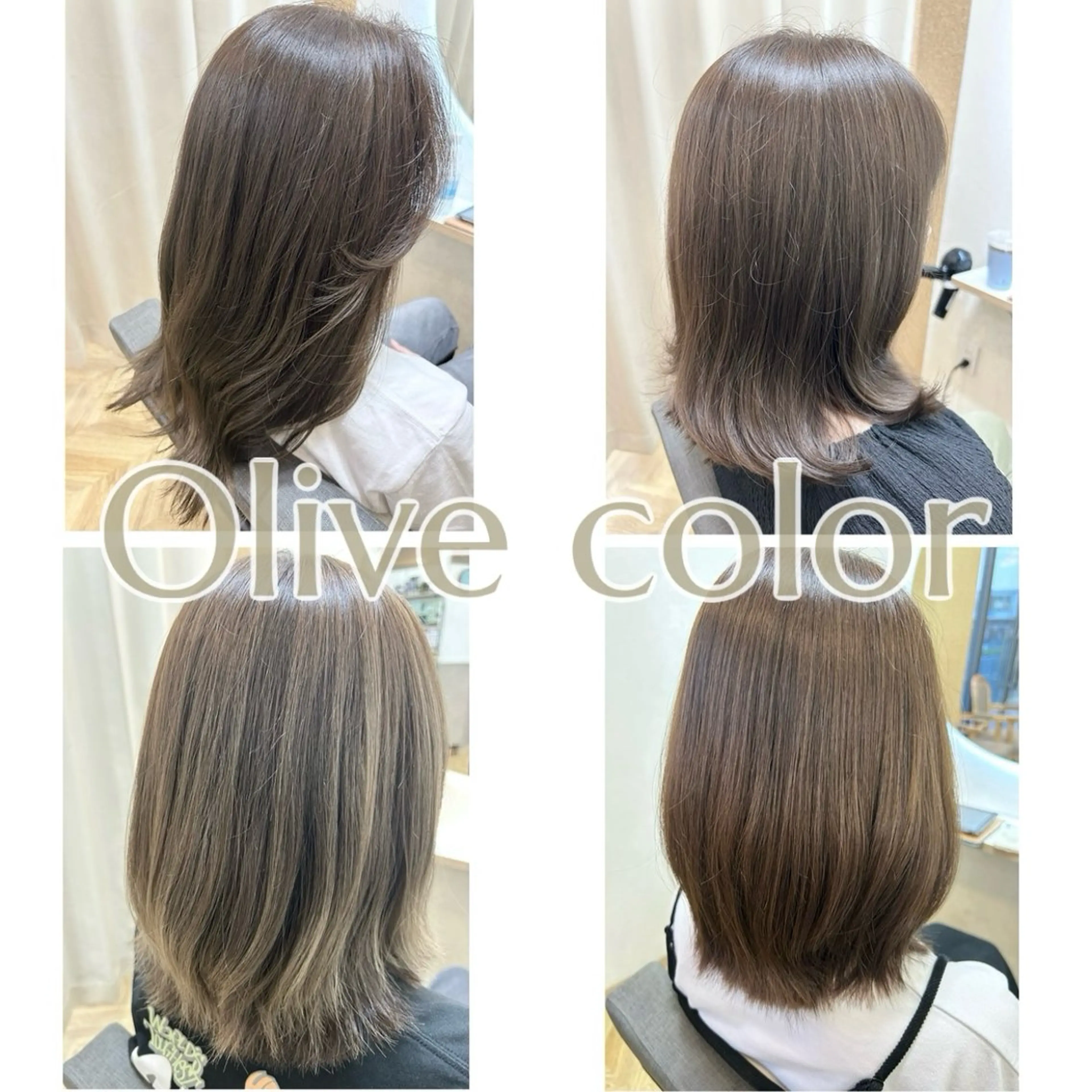 🫒Olive 限定🫒【 カット| カラー | 3STEPトリートメント 】《＋3,000円Wカラー可👩🏼》の写真