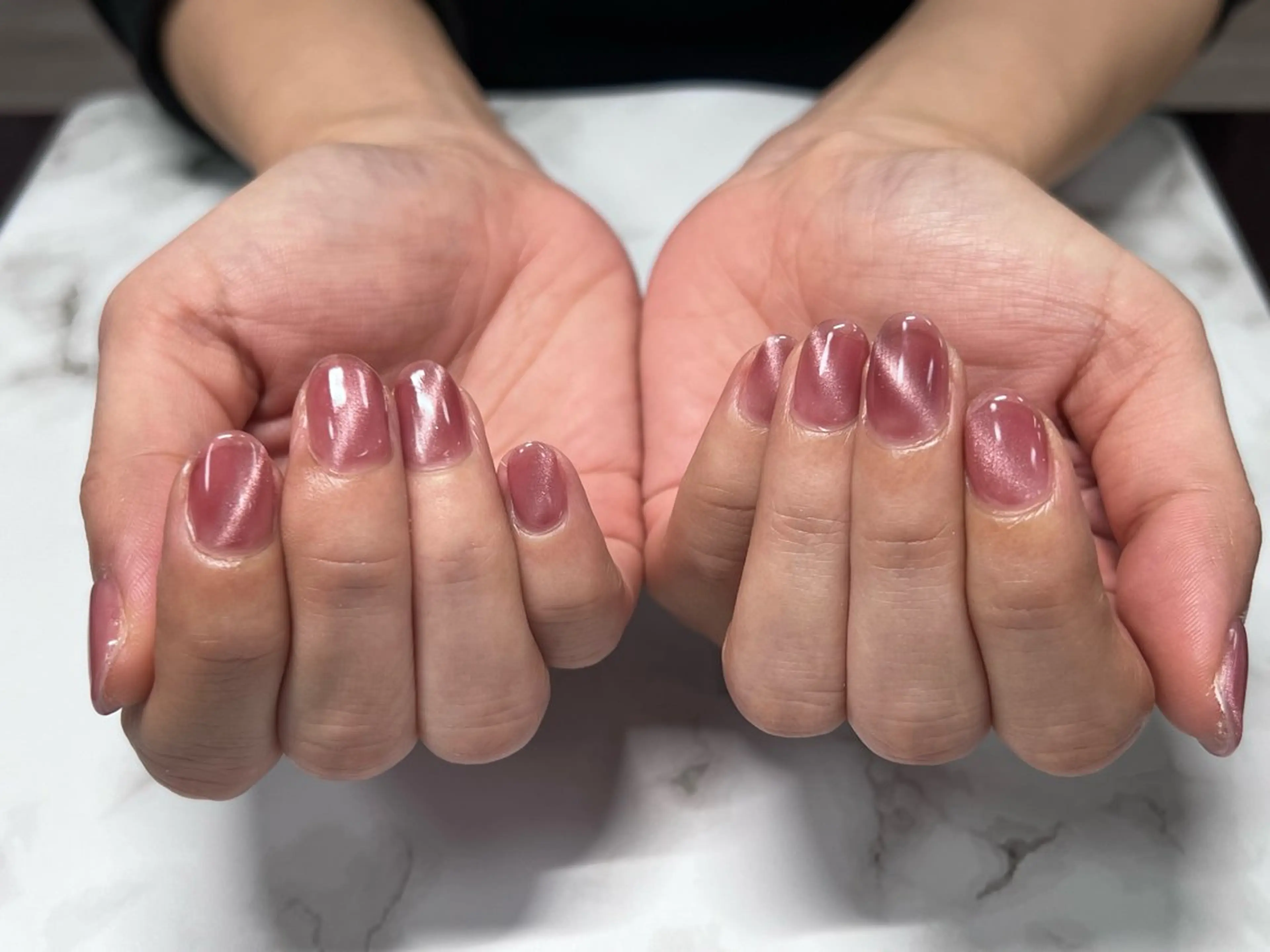 ネイル ミラーネイル 自由が丘サロン AYAME💅のネイルデザイン