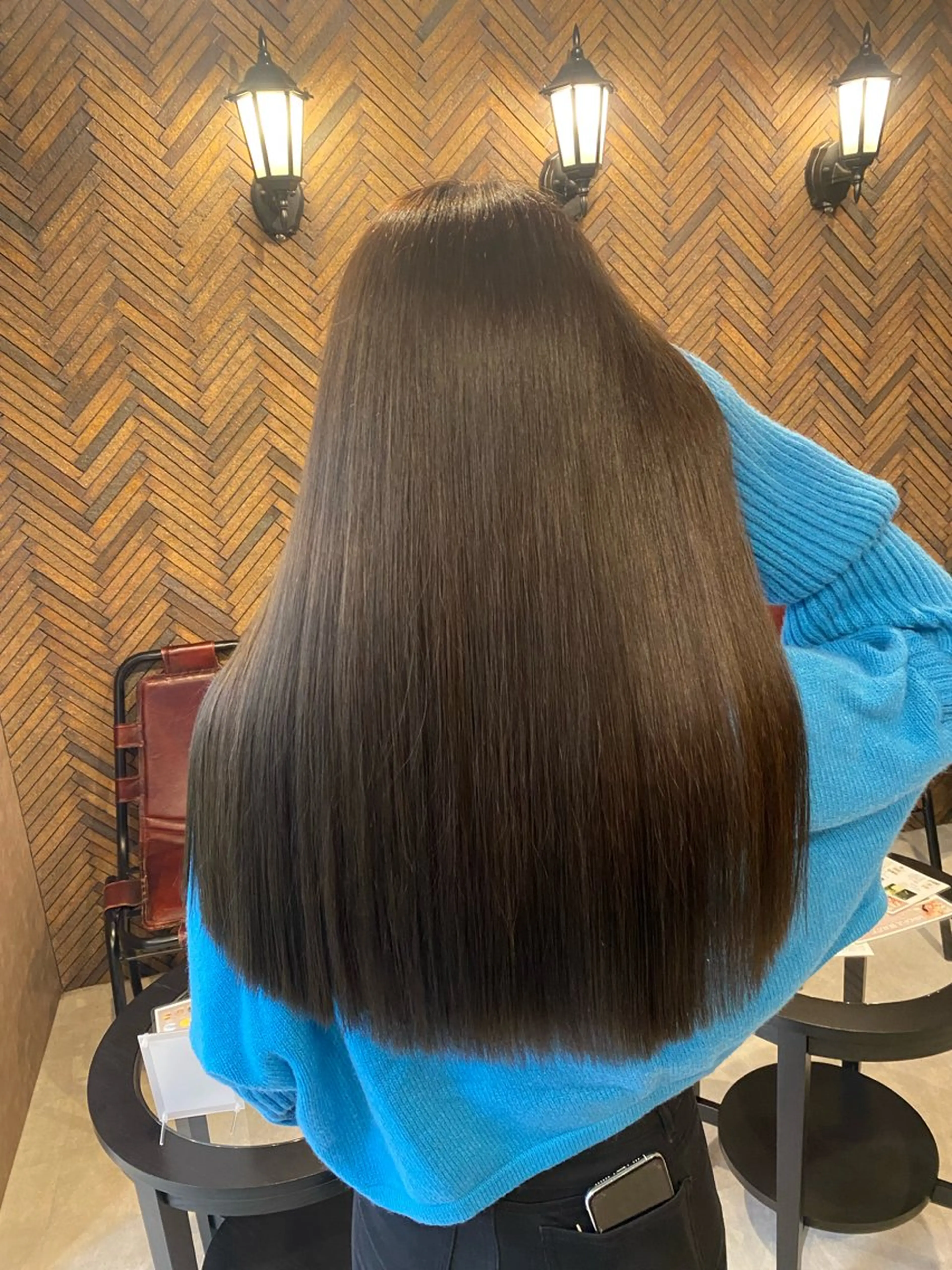 ロング カラー カット トリートメント tocca 💜石田愛結💜のヘアスタイル