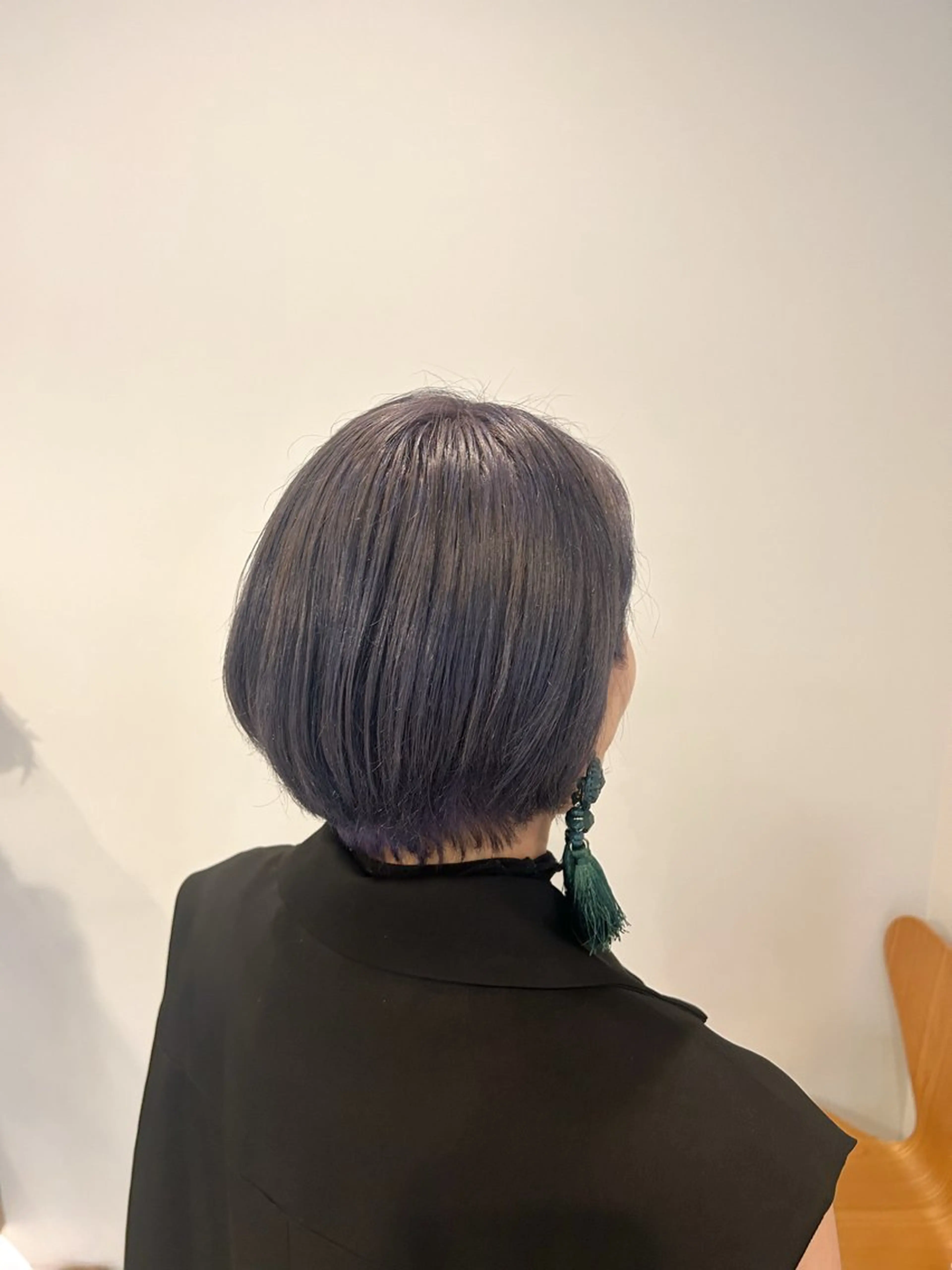 ミディアム カラー ヘアカラー 川端 明莉のヘアスタイル