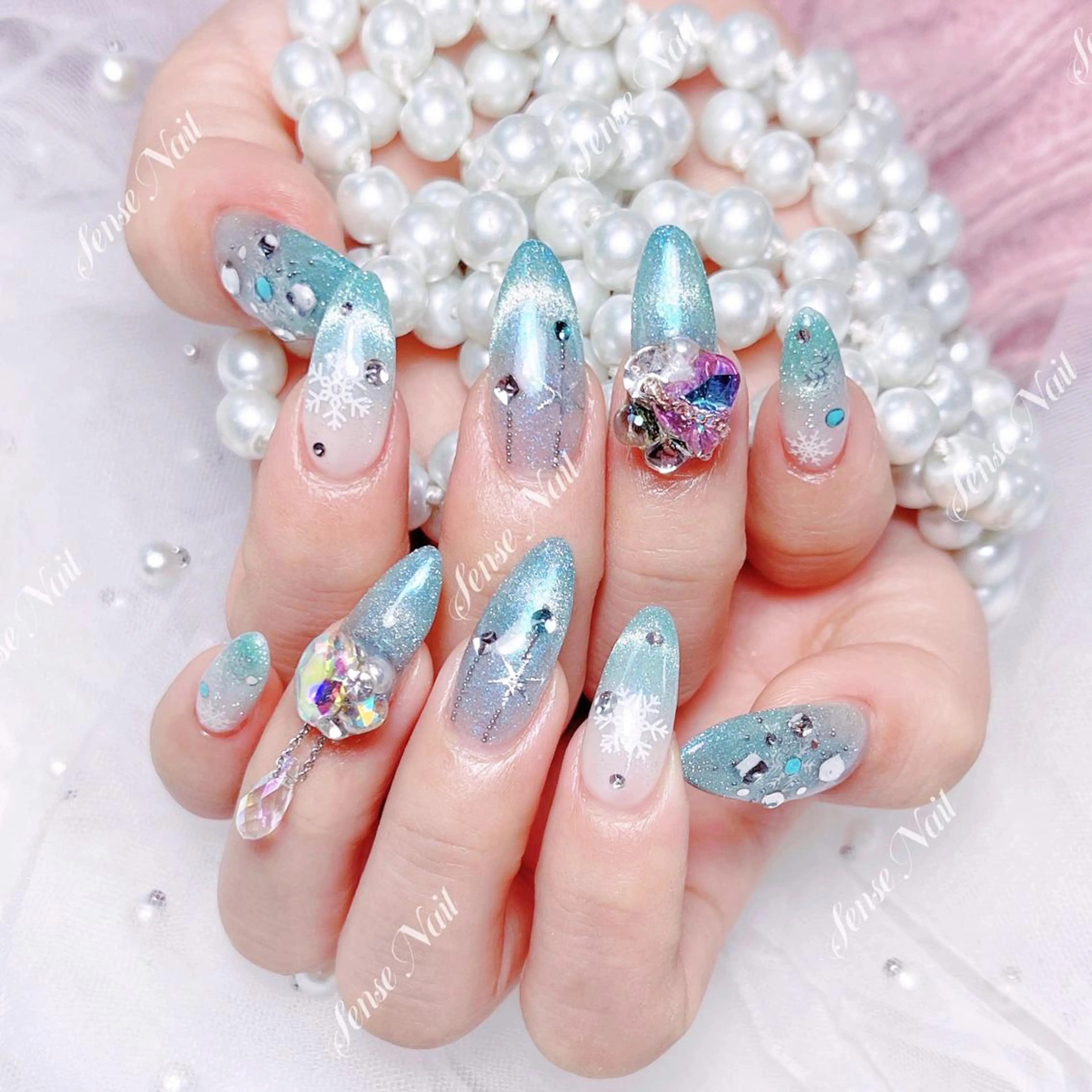 ネイル ハンドネイル Bunny 🐰のネイルデザイン