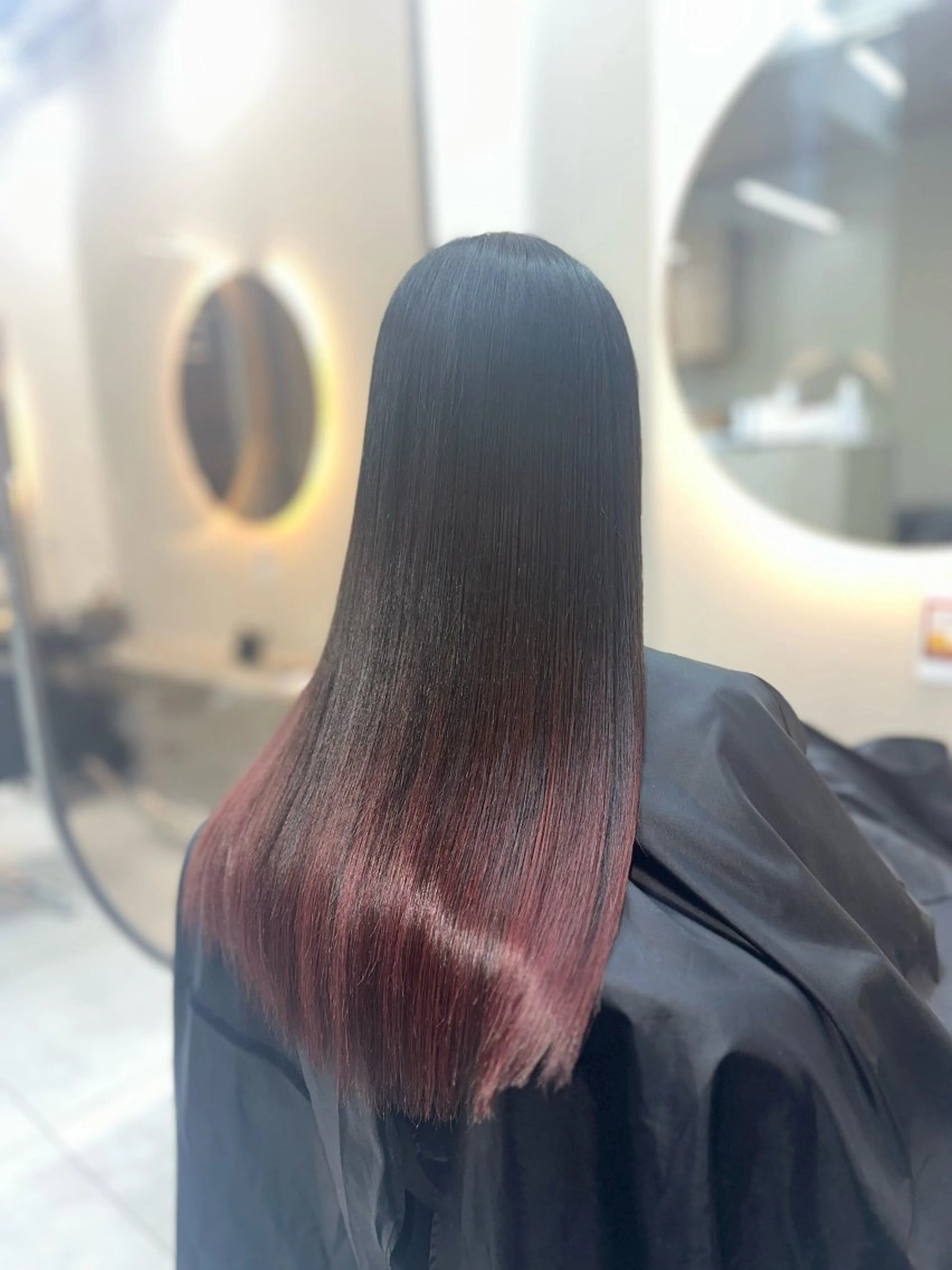ロング カラー パーマ カット ヘアカラー トリートメント 【髪質改善特化】 tamのヘアスタイル