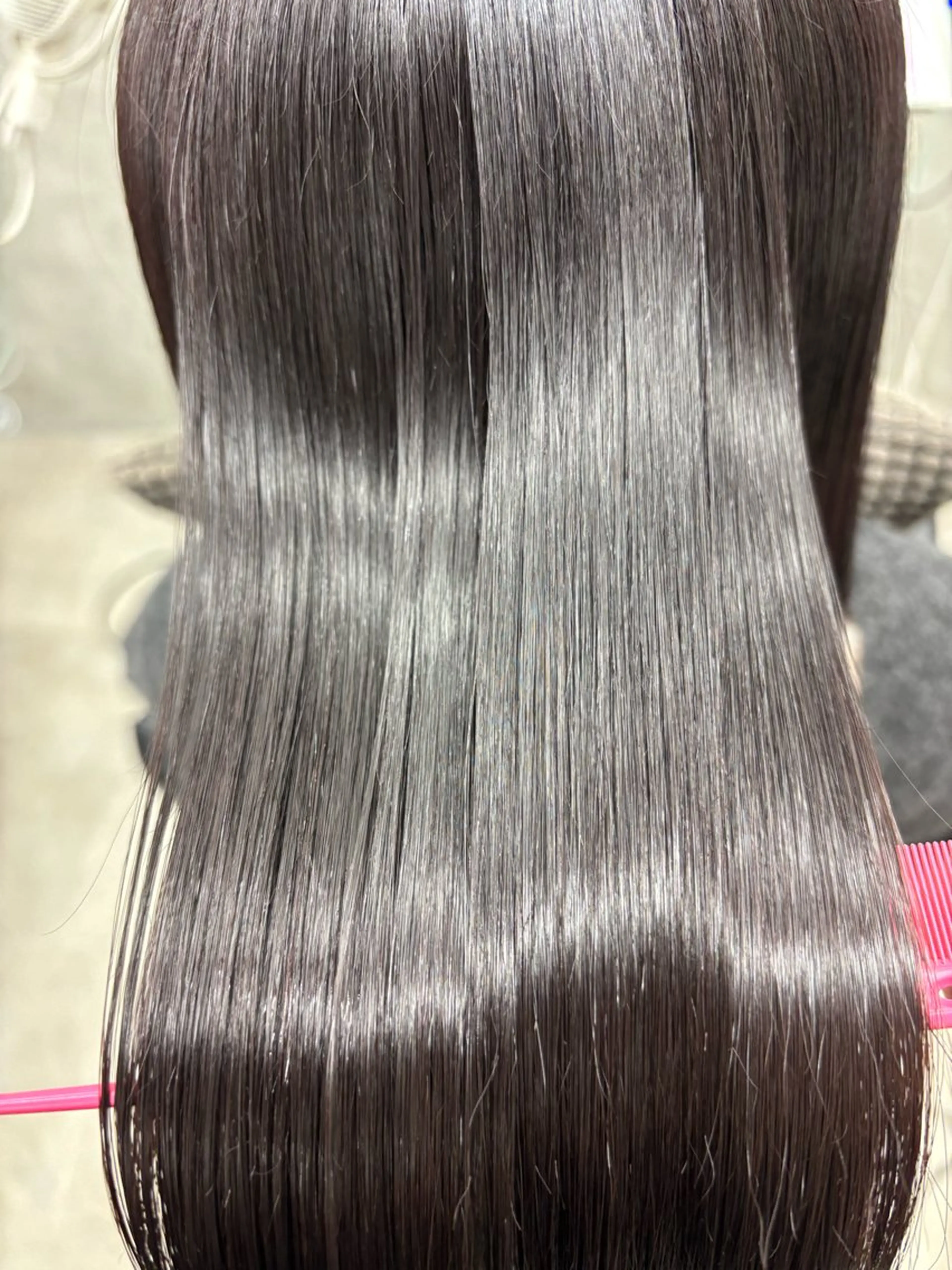 ロング カラー 髪質改善 縮毛矯正 トリートメント カット ヘアカラー 縮毛矯正 トリートメント 巻ける縮毛矯正🌸 勝倉　麗のヘアスタイル