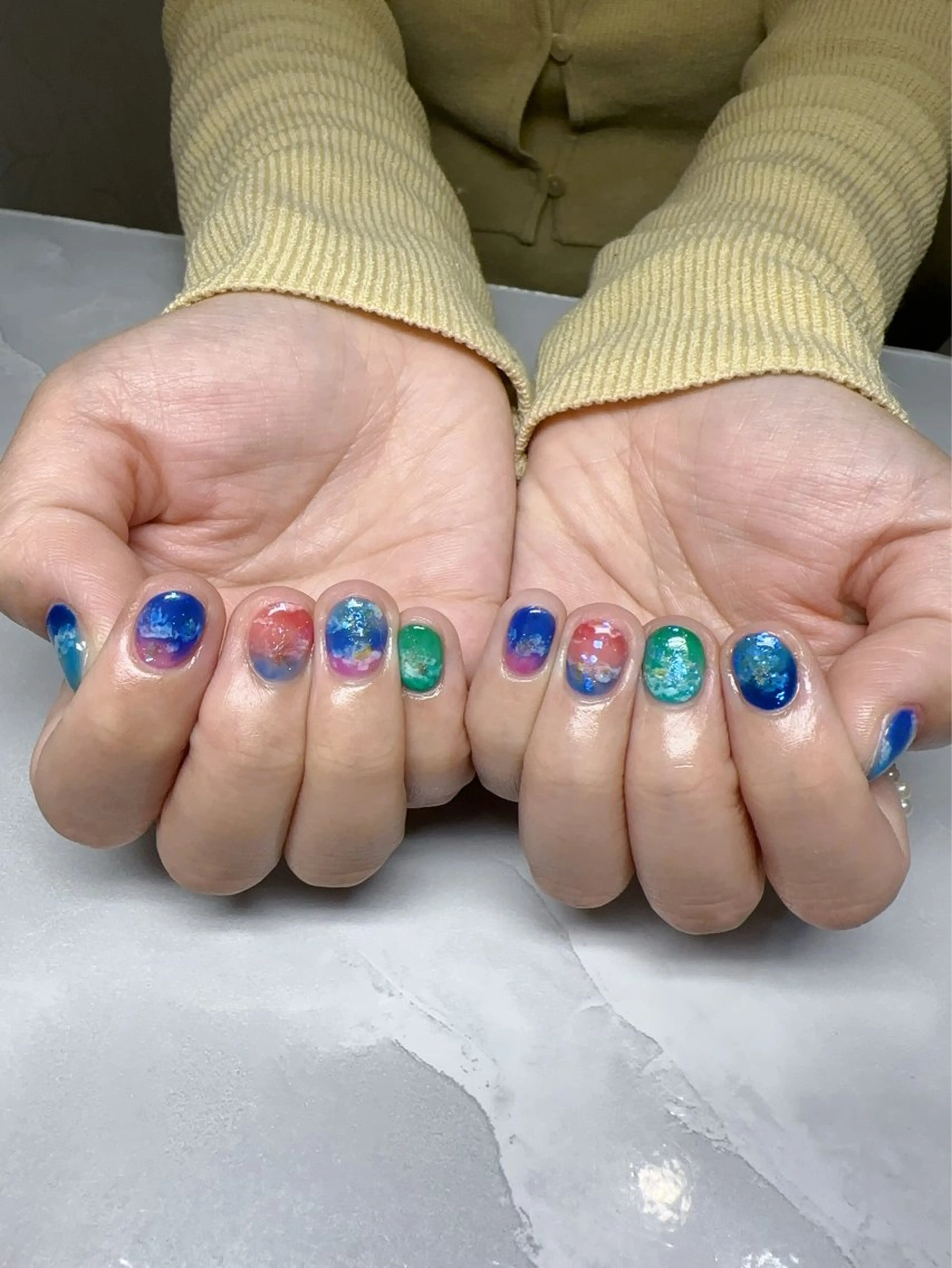 ネイル アートネイル 持ち込み nyasu nailのネイルデザイン