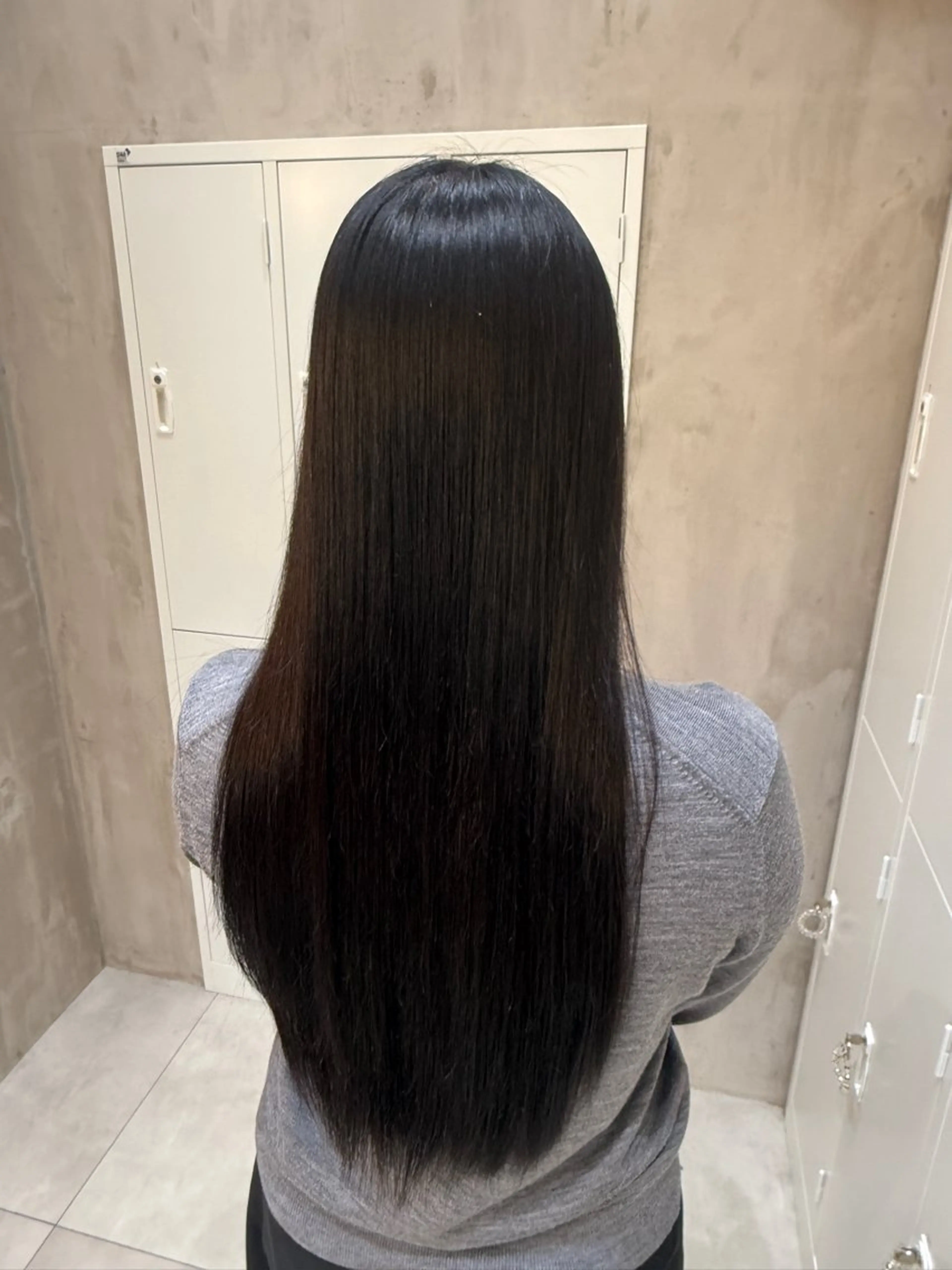 ロング ヘアカラー トリートメント ✨赤味消しカラー✨ 韓国ヘア/古川恭平のヘアスタイル