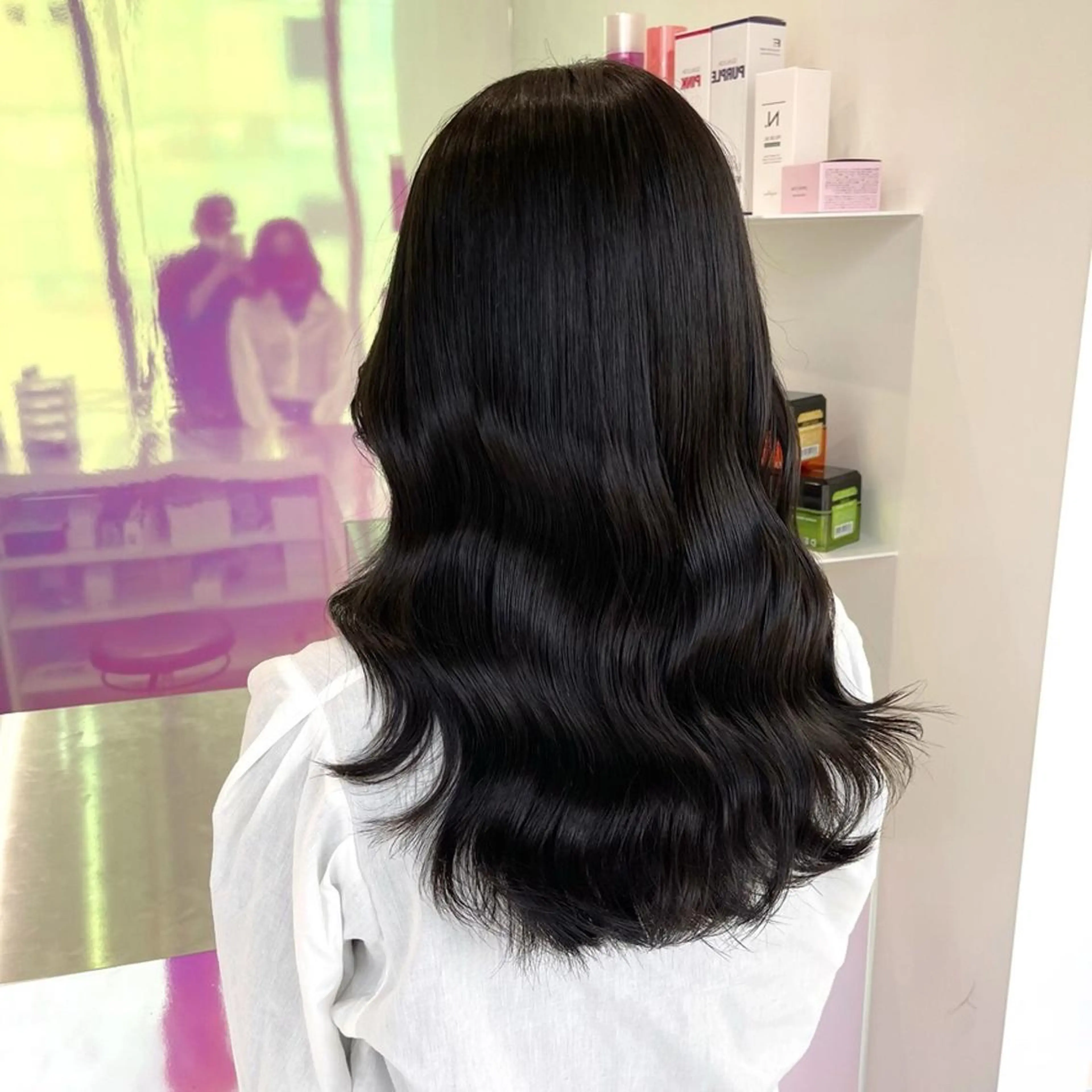 カラー 池袋PARADE🍀 赤み消しカラー🍀のヘアスタイル