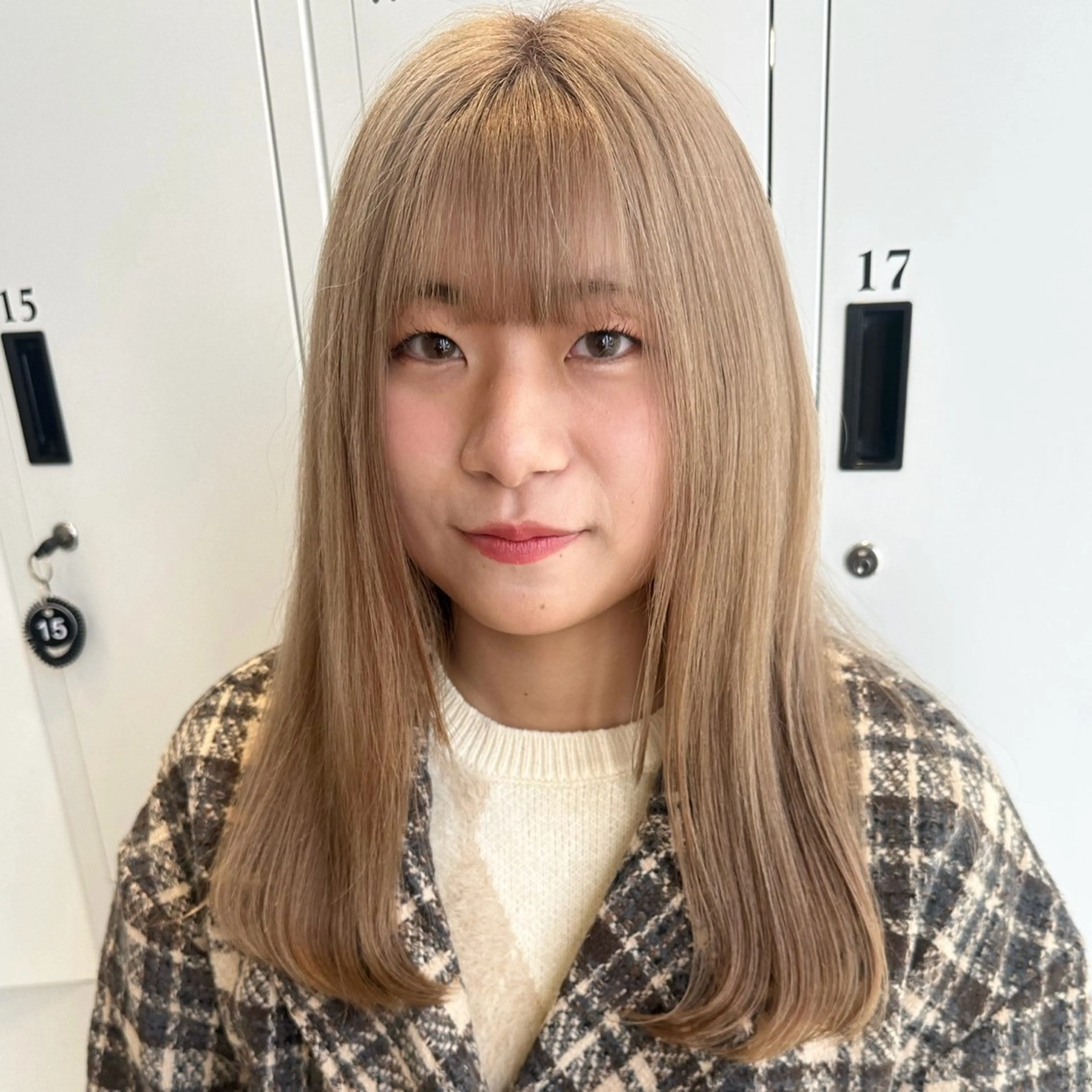 セミロング カラー カット ヘアカラー トリートメント デザインカラー/パー マ🦖外岡咲希🦖のヘアスタイル