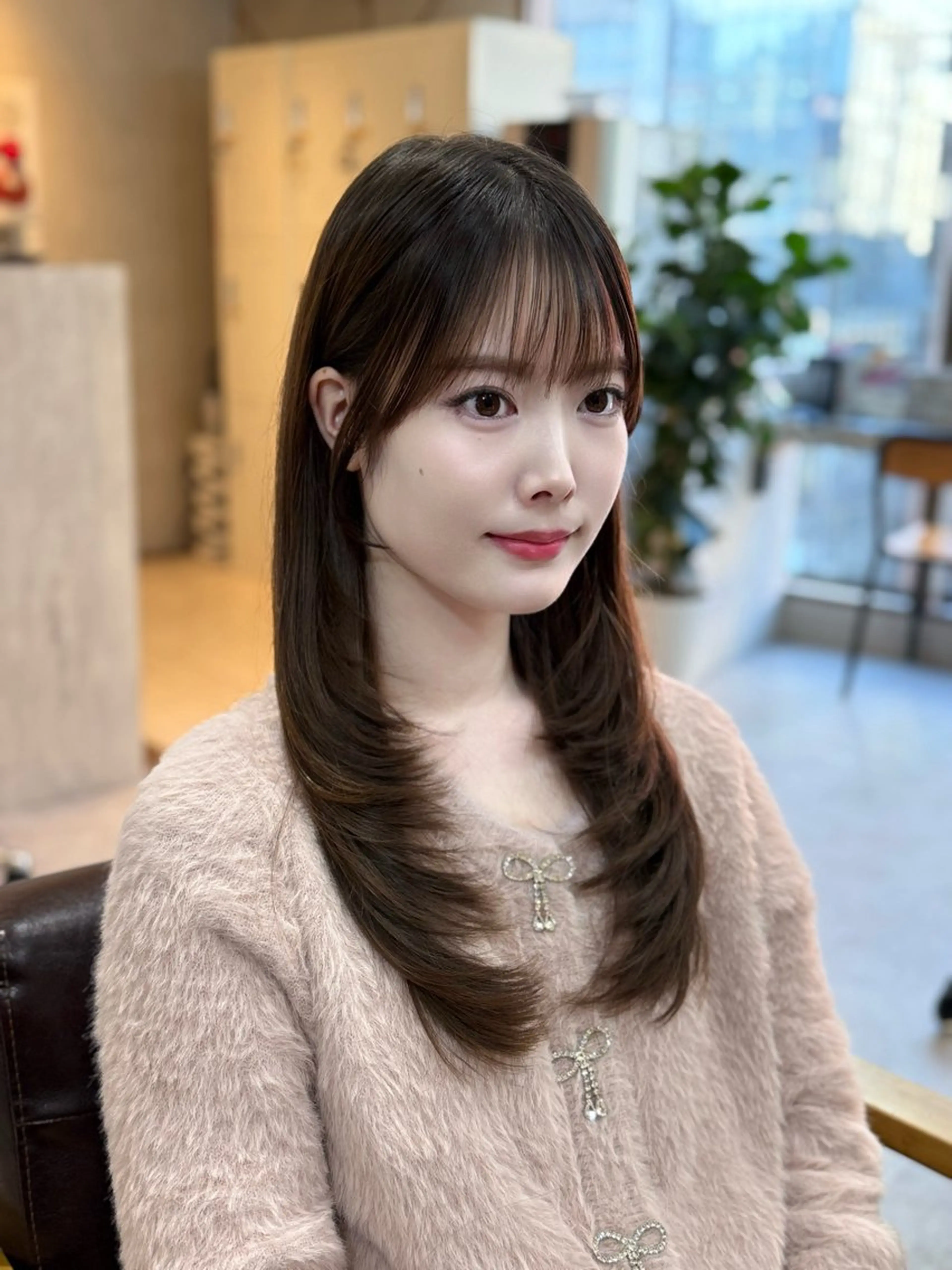 ロング tuuli大野城下大利店所属・縮毛矯正 🎀しのみ🎀のヘアスタイル