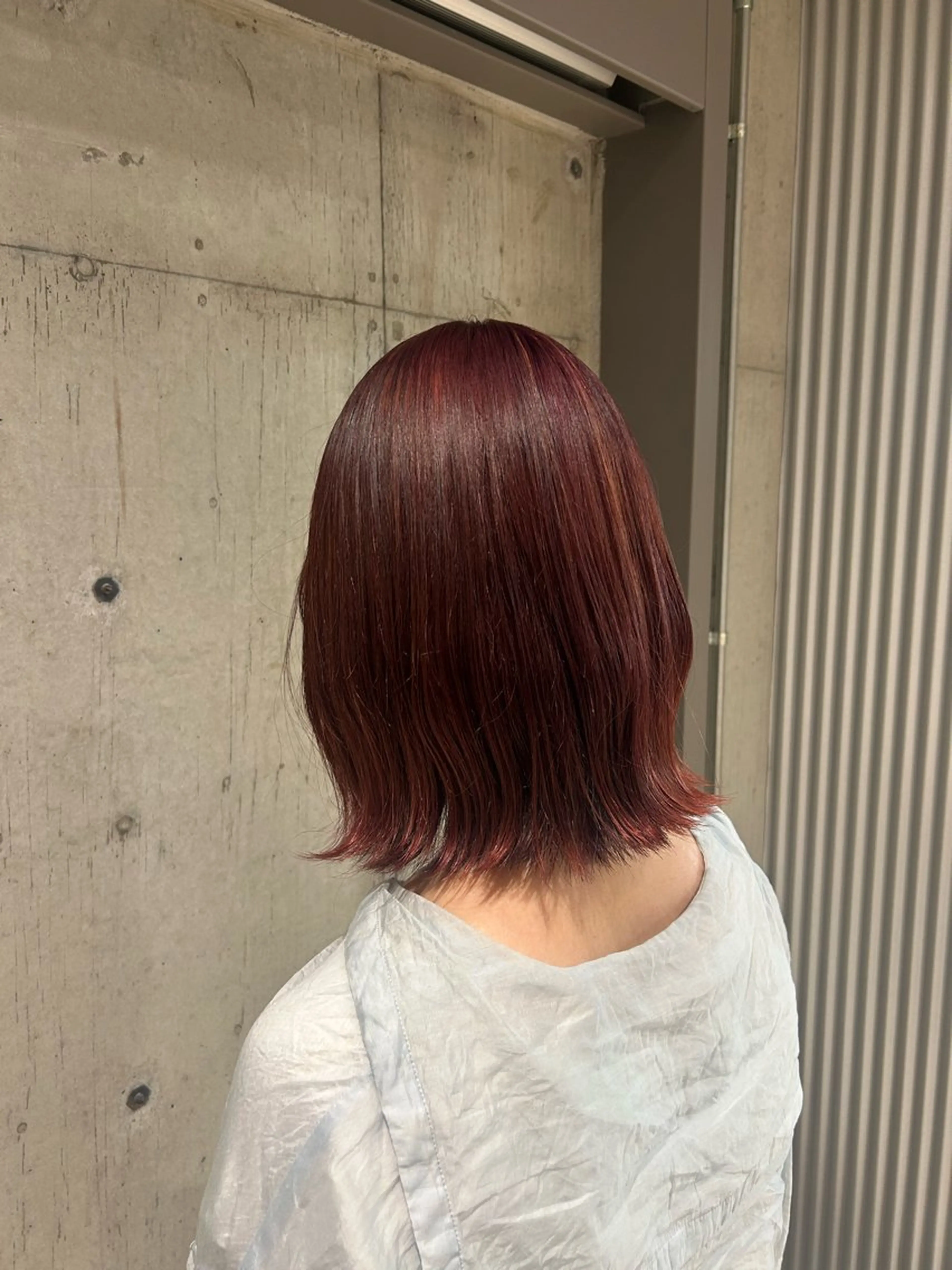 ミディアム カラー モテ艶カラー/ KaRin🦋のヘアスタイル