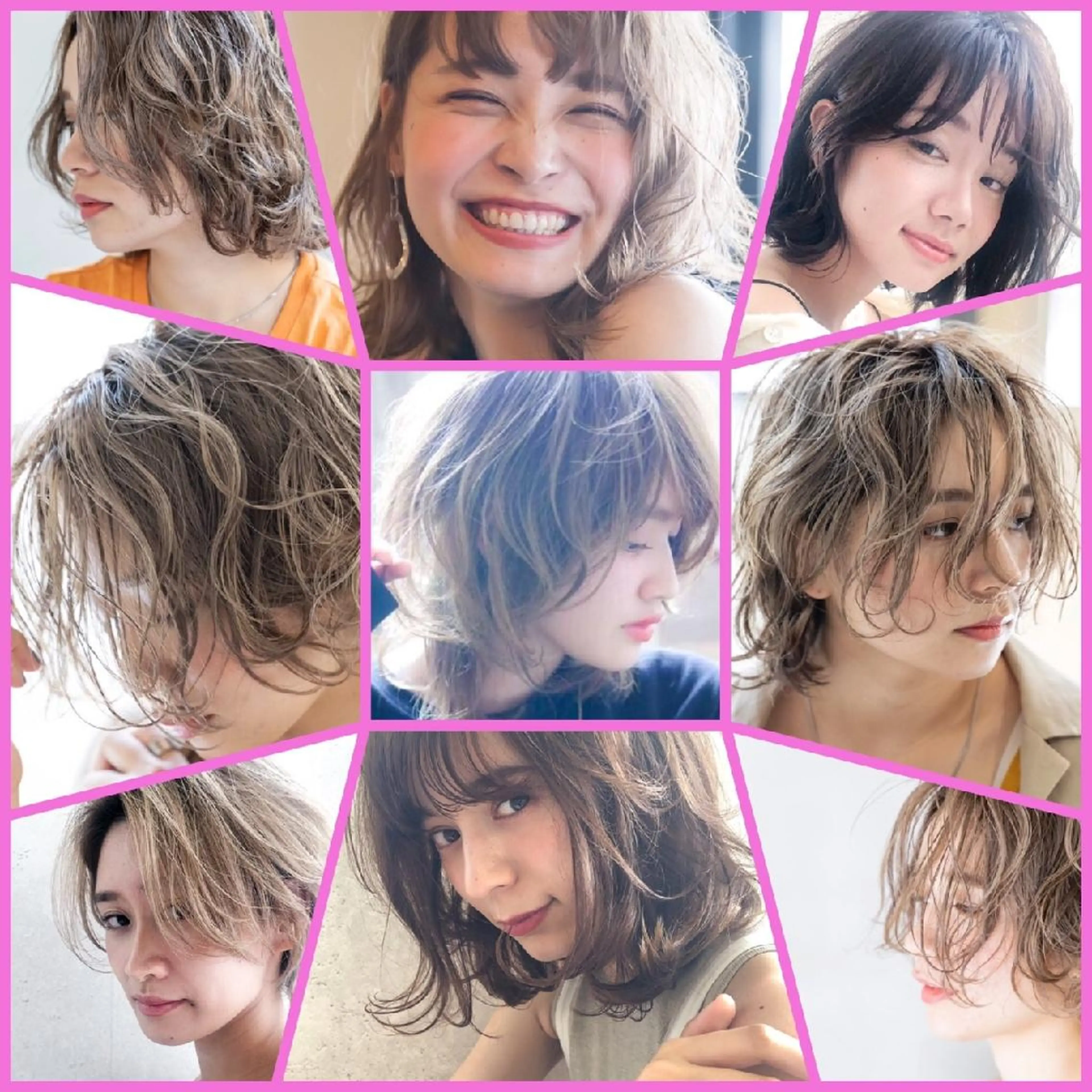 ミディアム カラー パーマ ヘアアレンジ ネイル キッズ メンズ マツエク・マツパ カット ヘアカラー トリートメント 🌸グレージュ/ 艶髪🌸yutaのヘアスタイル