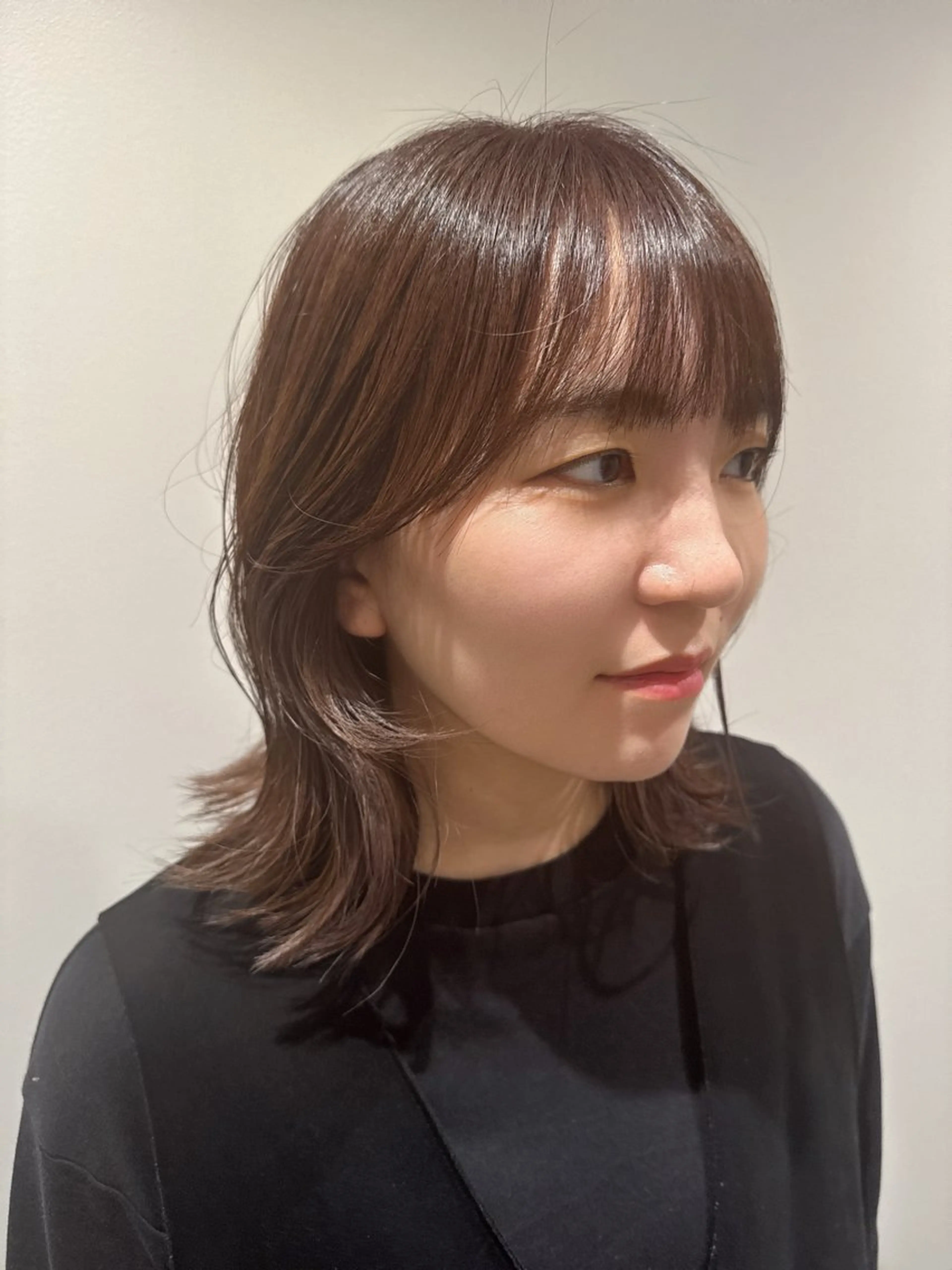 ミディアム 木多 成明のヘアスタイル