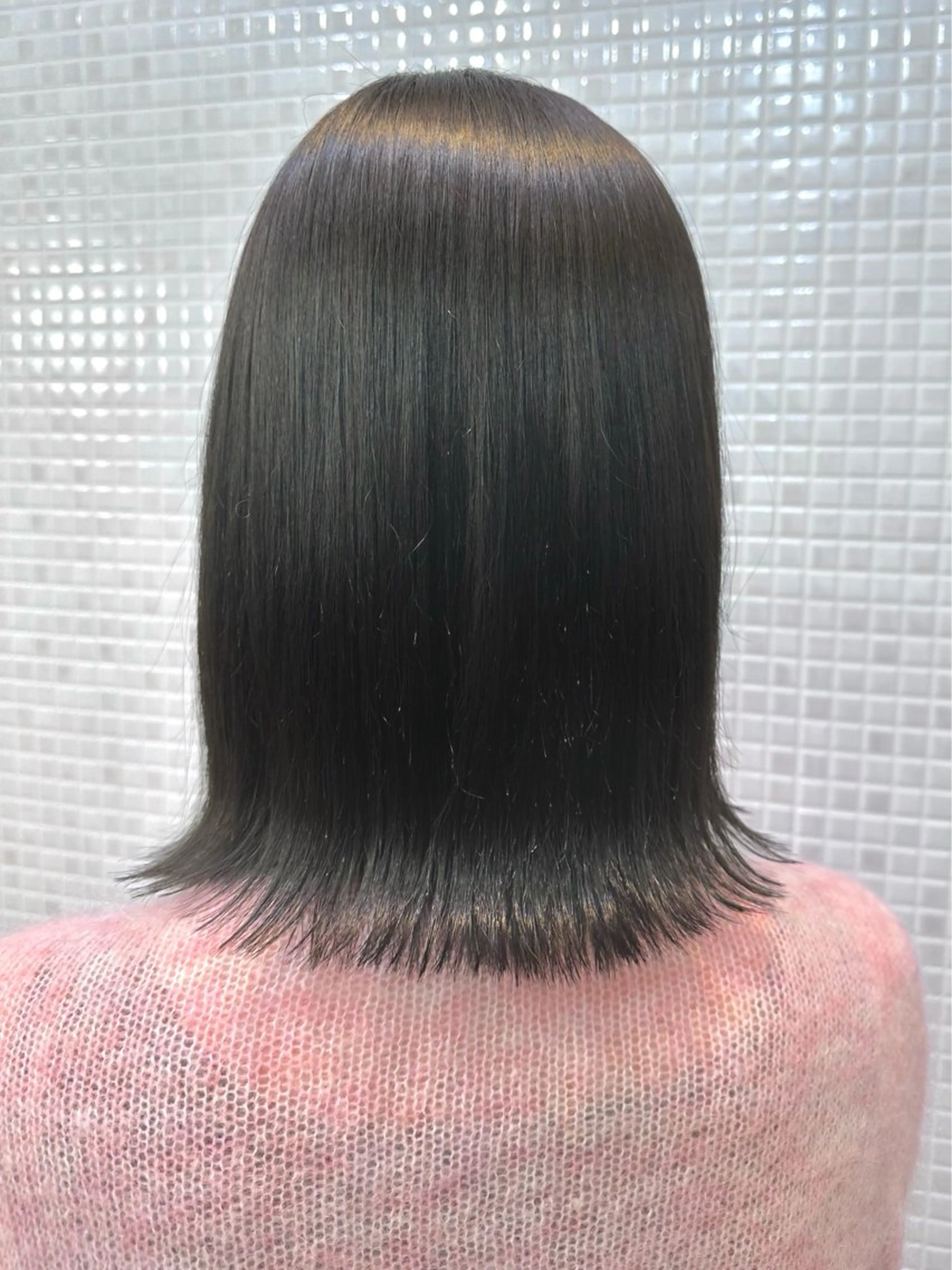 ミディアム カラー 髪質改善 外ハネヘア トリートメント カット ヘアカラー トリートメント ヘッドスパ 髪質改善・艶髪カラー 🌷miku🌷のヘアスタイル