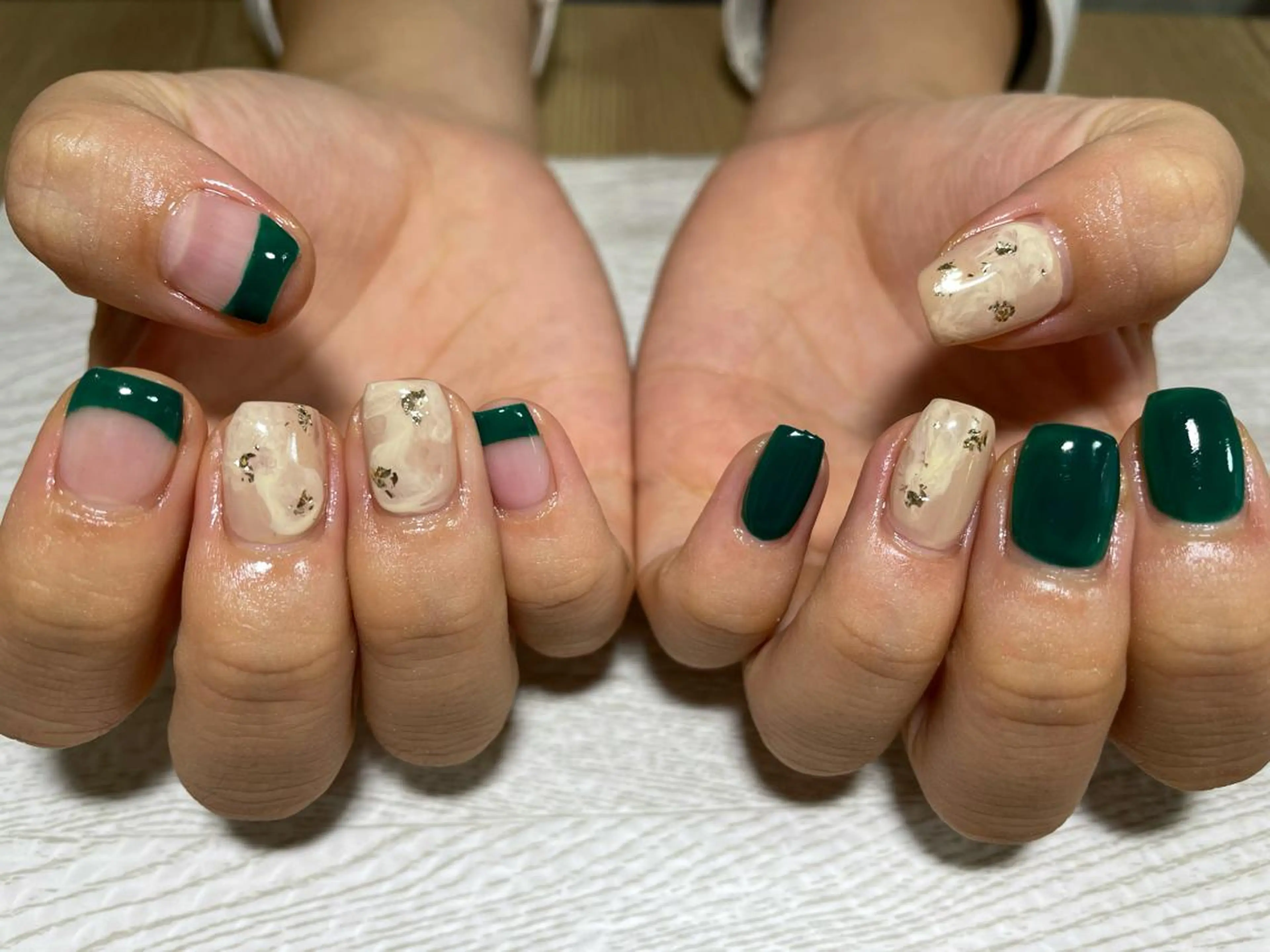 ネイル ハンドネイル Ulu  Nail 🌱自宅サロンのネイルデザイン