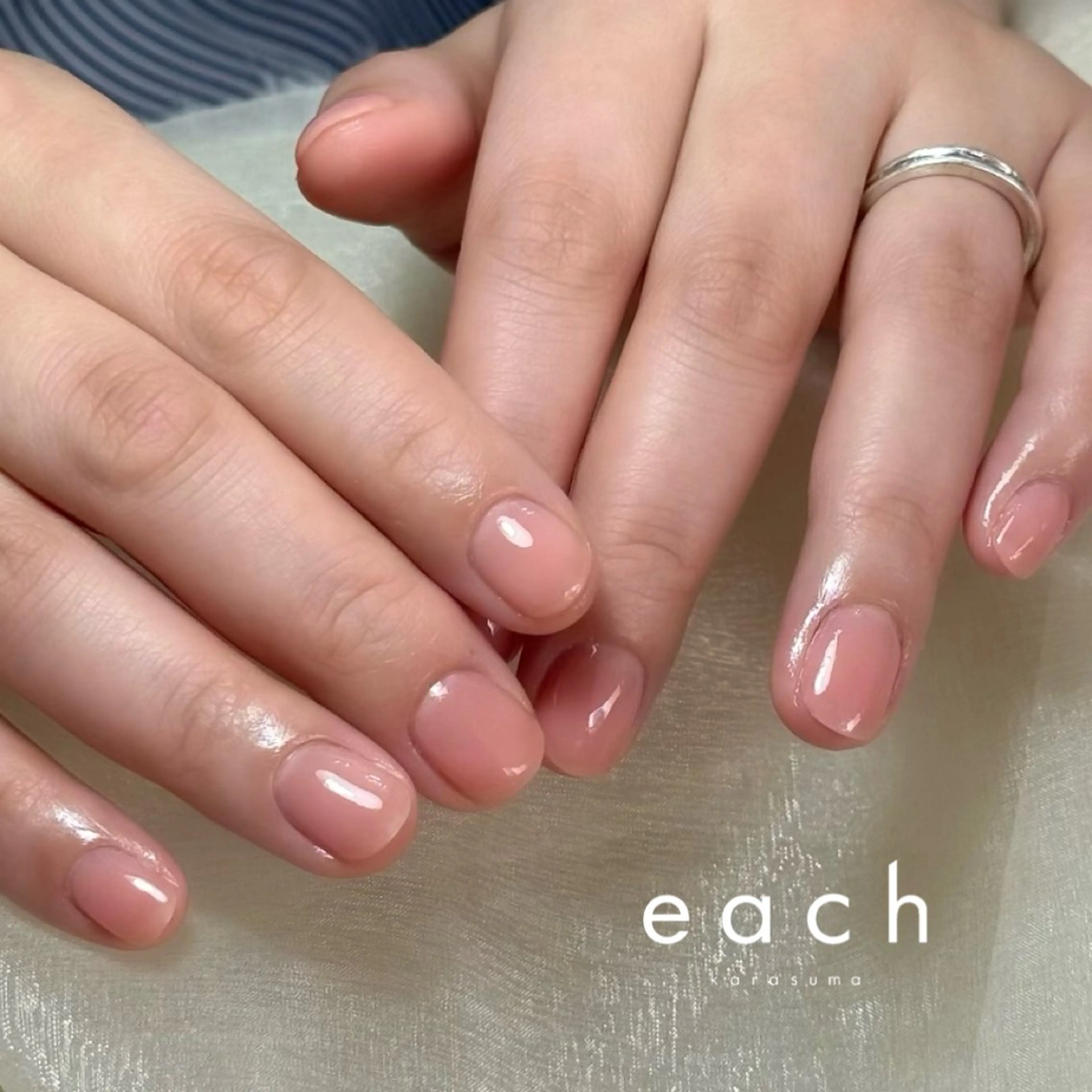 ネイル ハンドネイル each sakuraのネイルデザイン