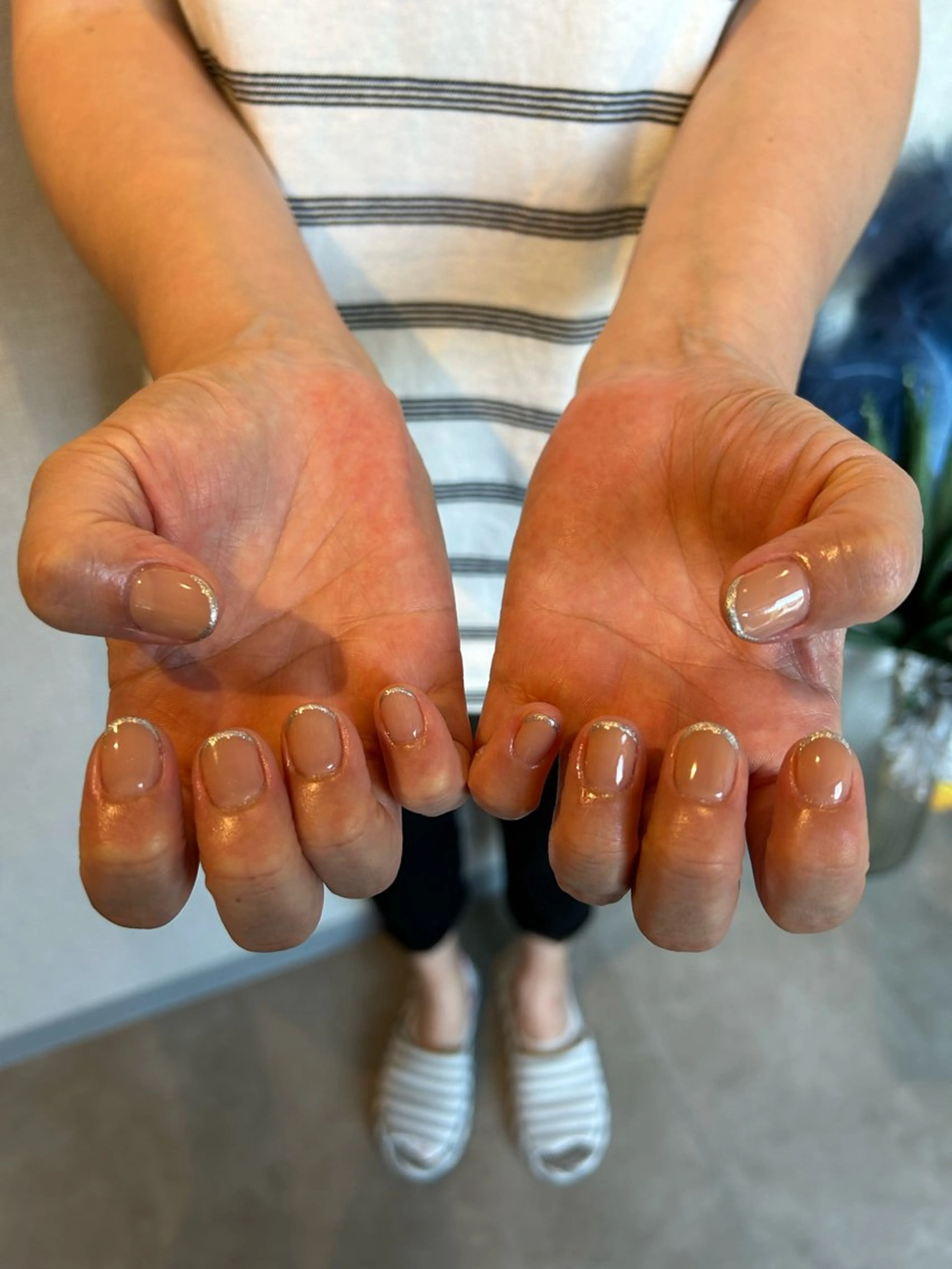 ネイル フレンチネイル jujur Erikaのネイルデザイン