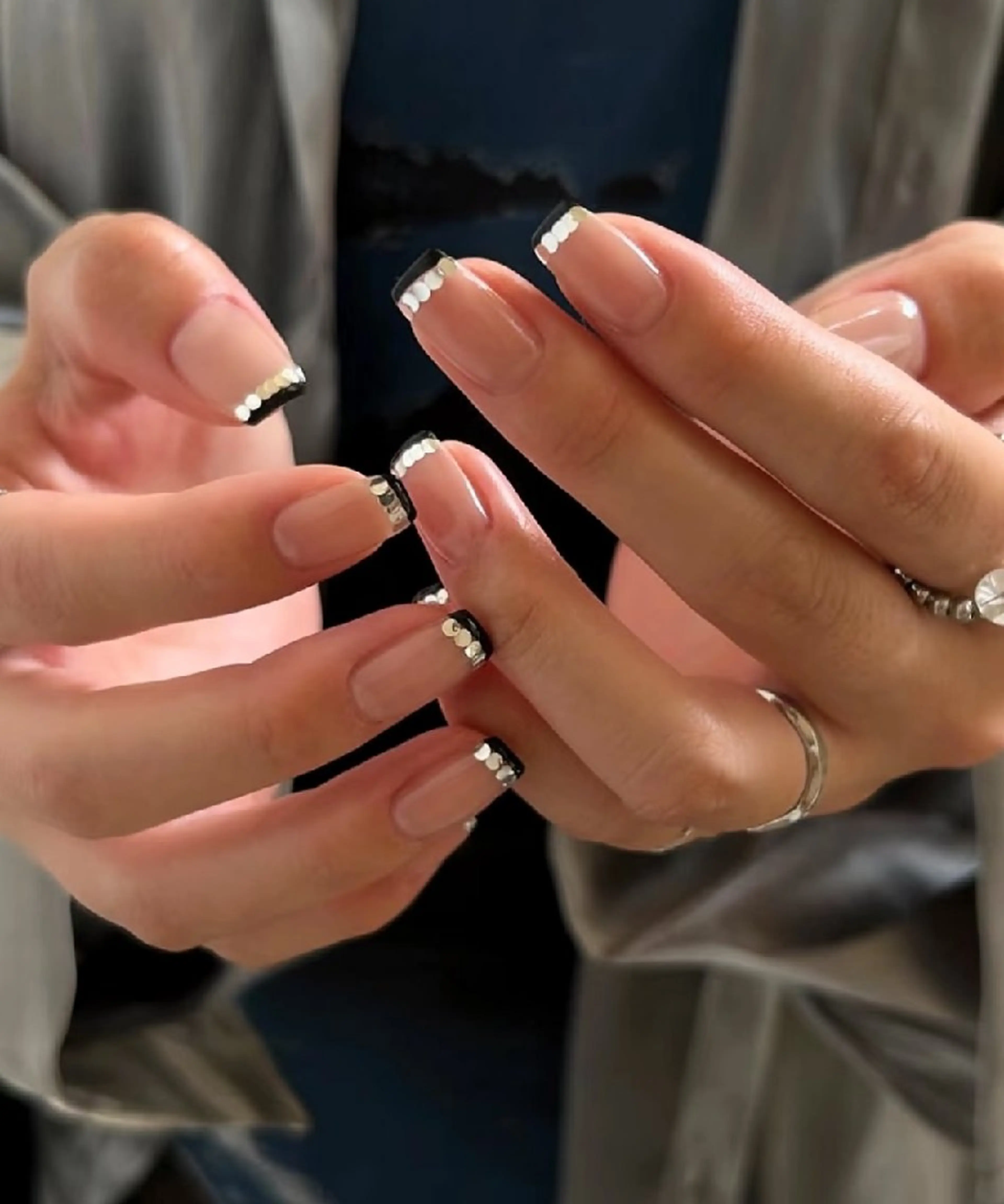 ネイル フレンチネイル Minminnail salon❣️のネイルデザイン