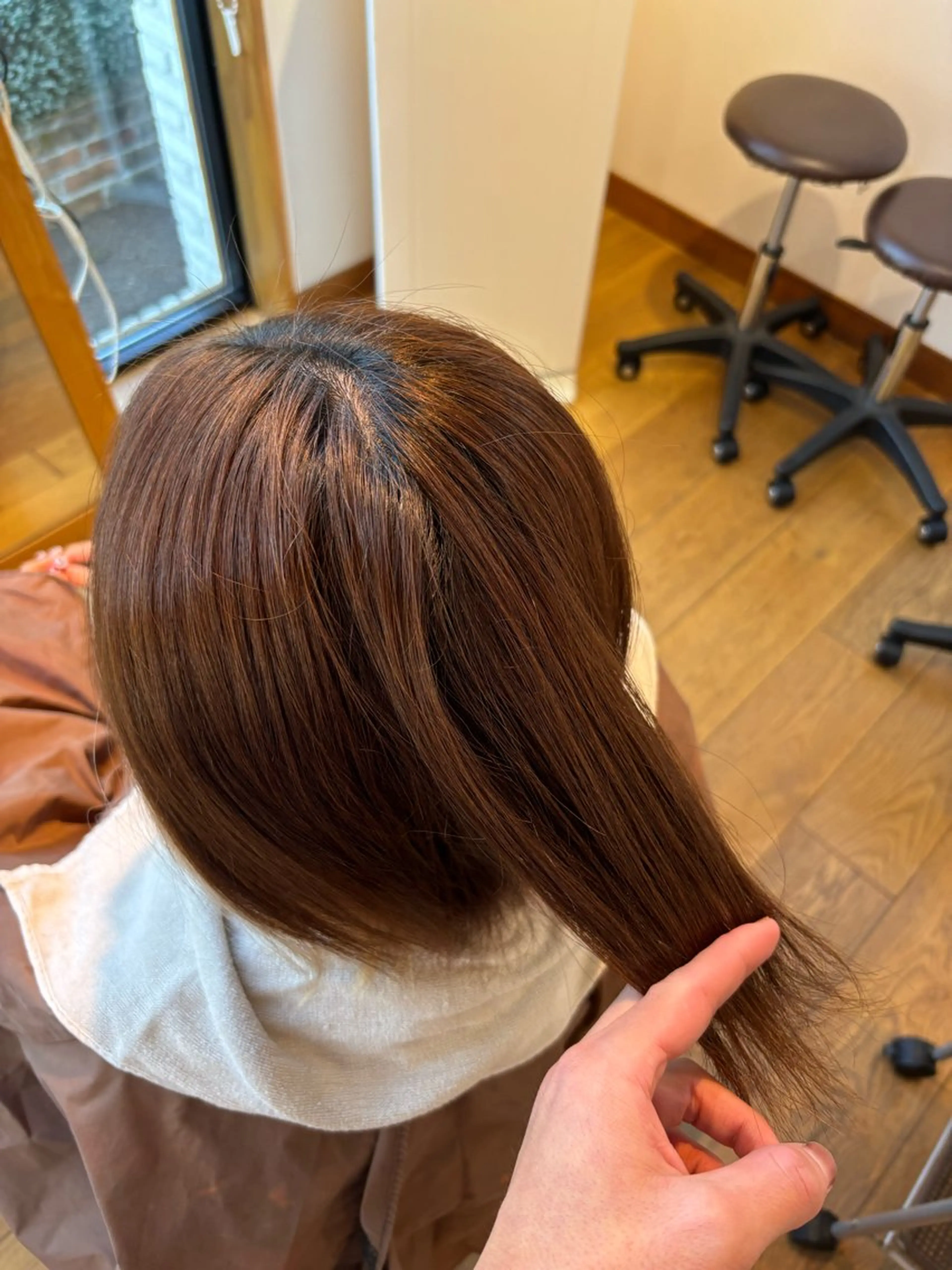 ショート 【ブリーチラベンダー の神様】💗髙島隆世のヘアスタイル