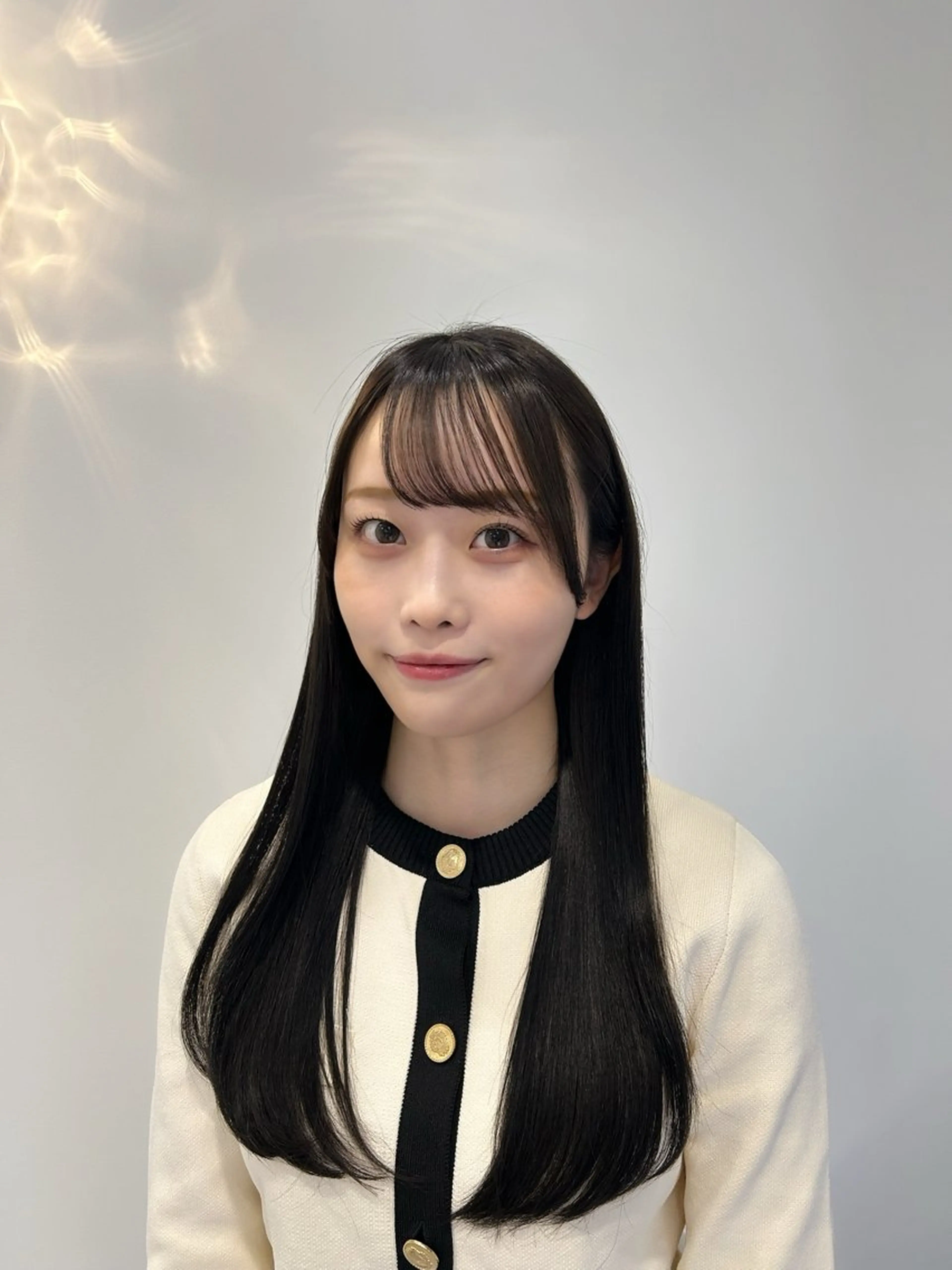 ロング gigs double所属・萩野 百香のヘアスタイル
