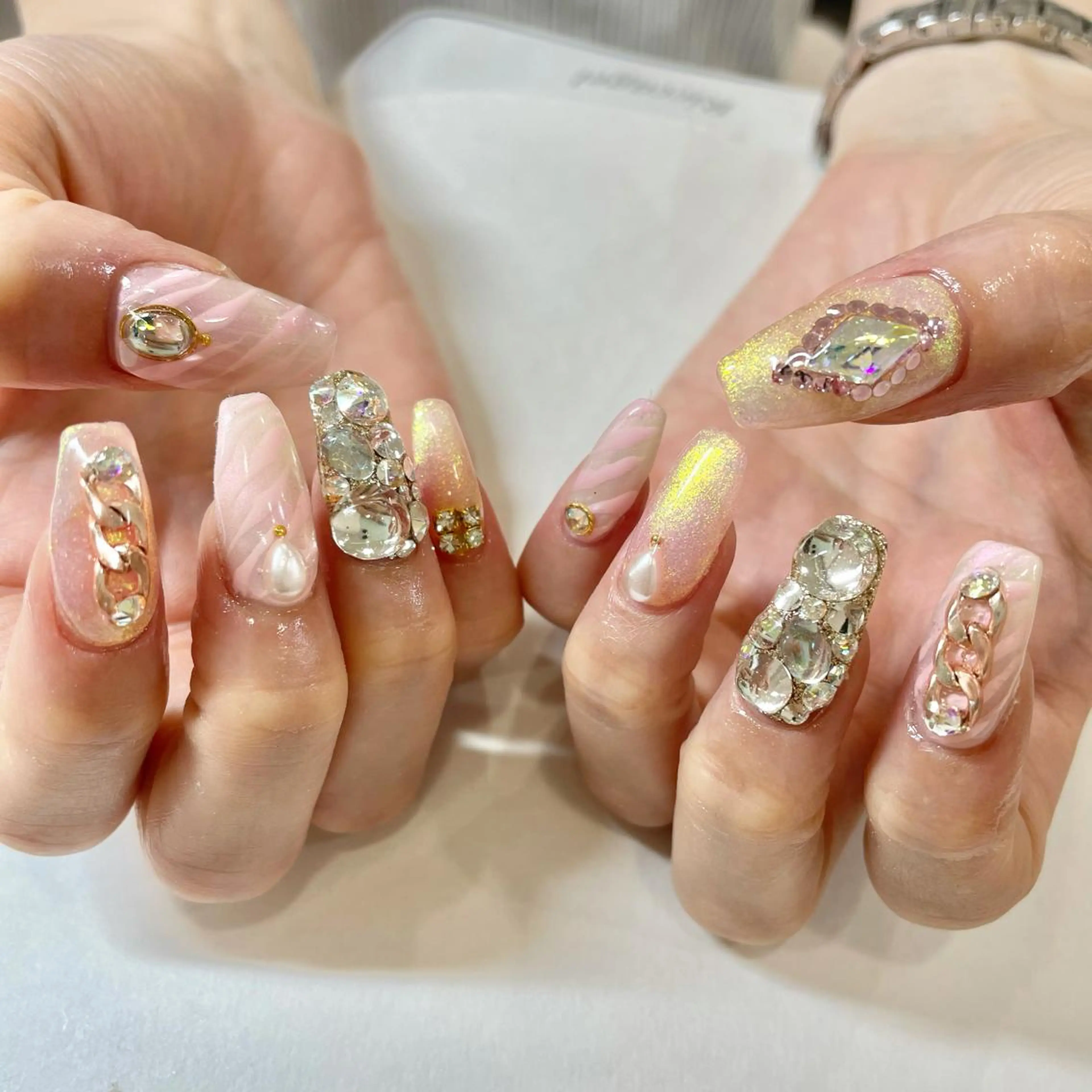 ネイル ハンドネイル 🎀AYAKO 🎀中韓ネイルのネイルデザイン