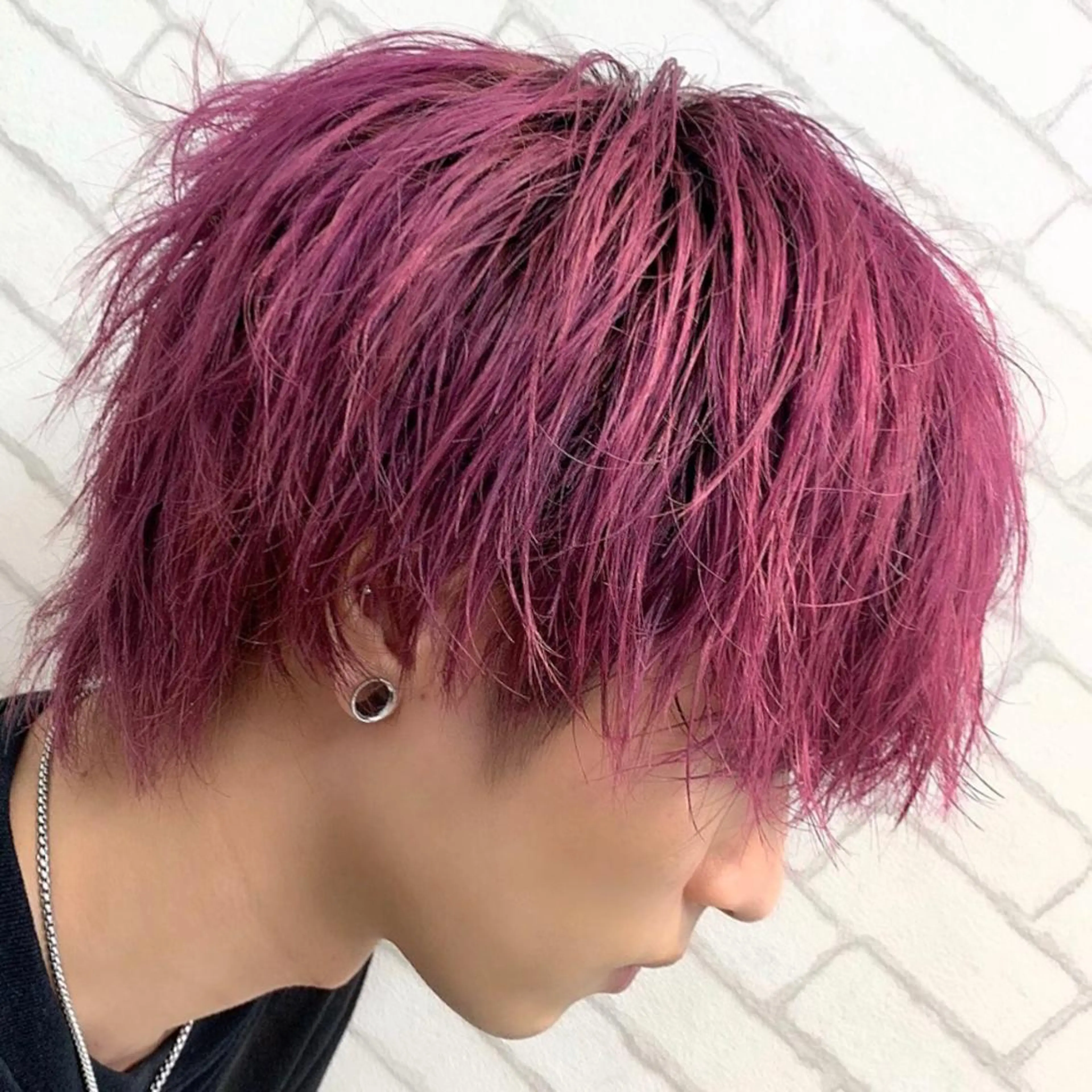ショート カラー 🥀韓国アイドルヘア 𝐡𝐚𝐫𝐮🥀のヘアスタイル