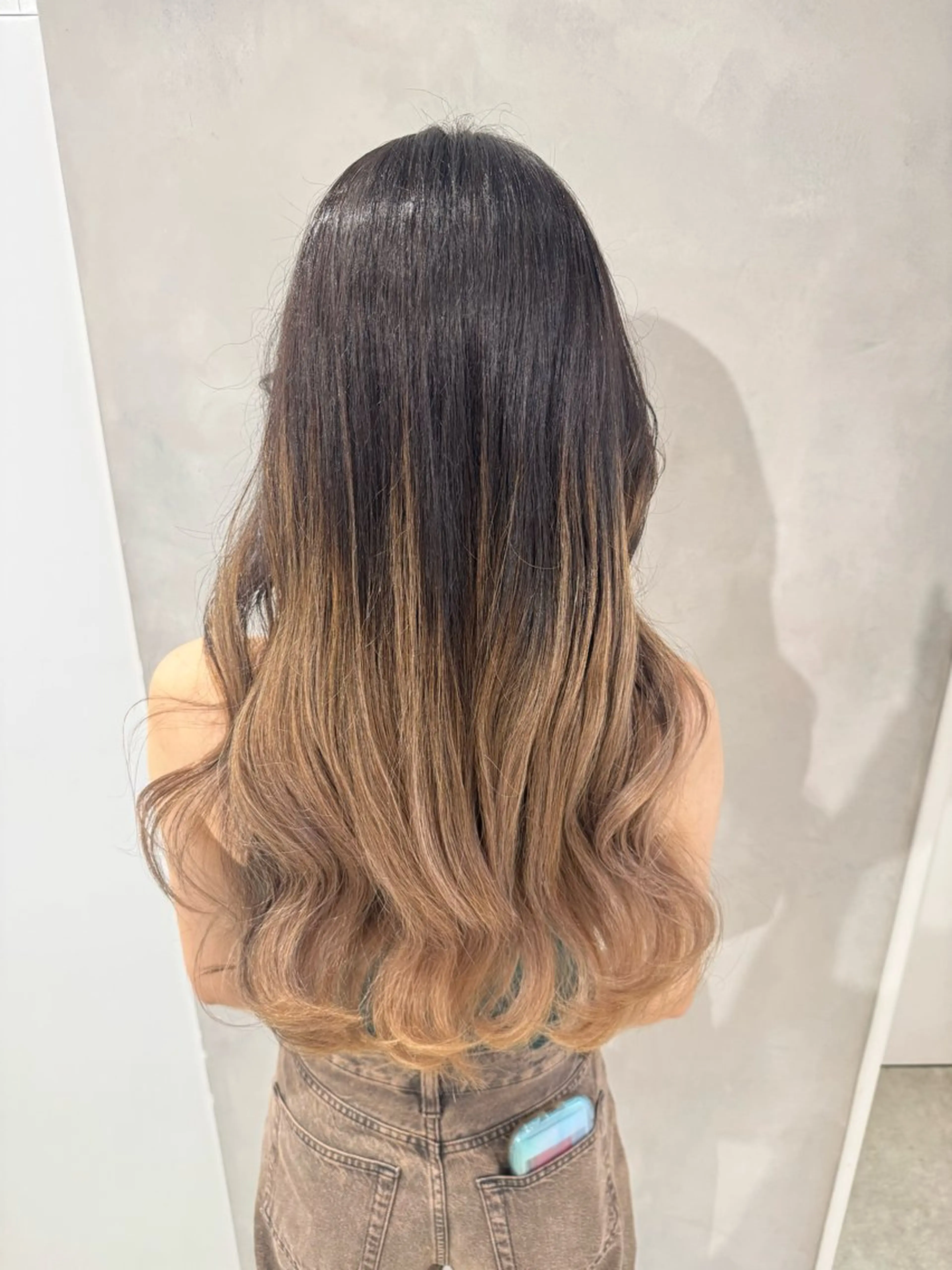 カラー カット ヘアカラー トリートメント 透明感カラー✨艶髪 制作🌱山根あゆみのヘアスタイル