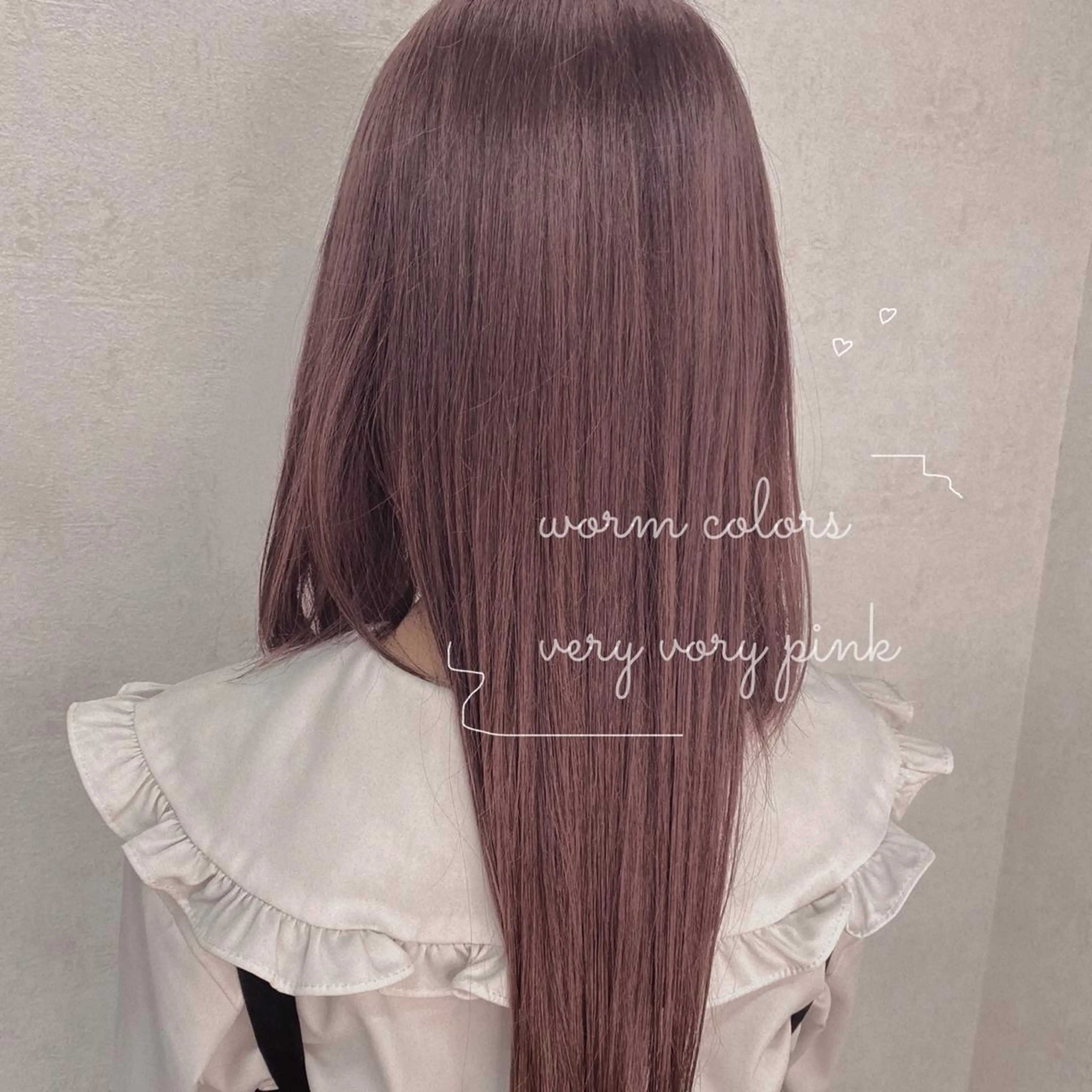 ロング sweep天神☁️ ルカ┊透明感カラーのヘアスタイル