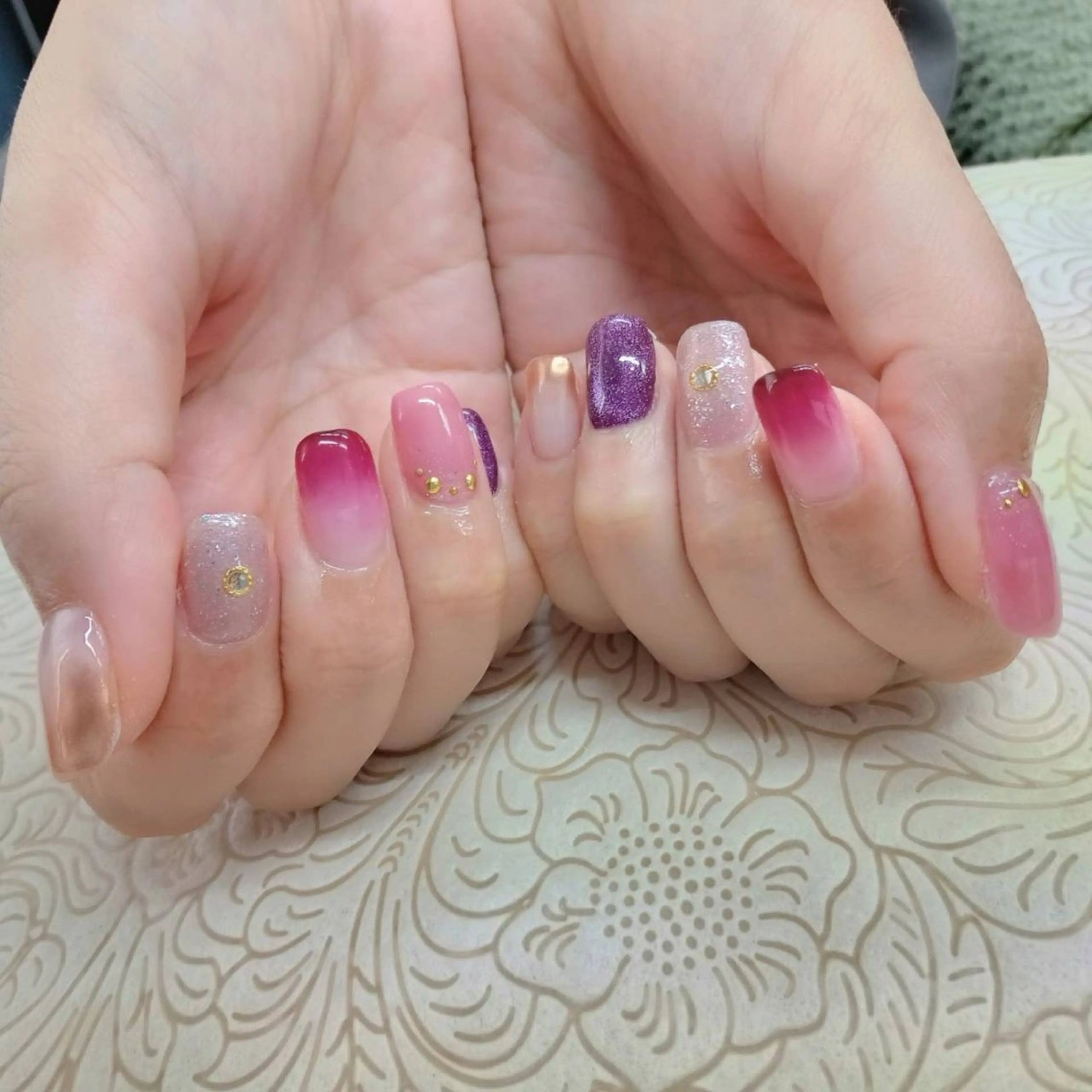 ネイル フラワーネイル precious nail room所属・precious nail  roomのネイルデザイン