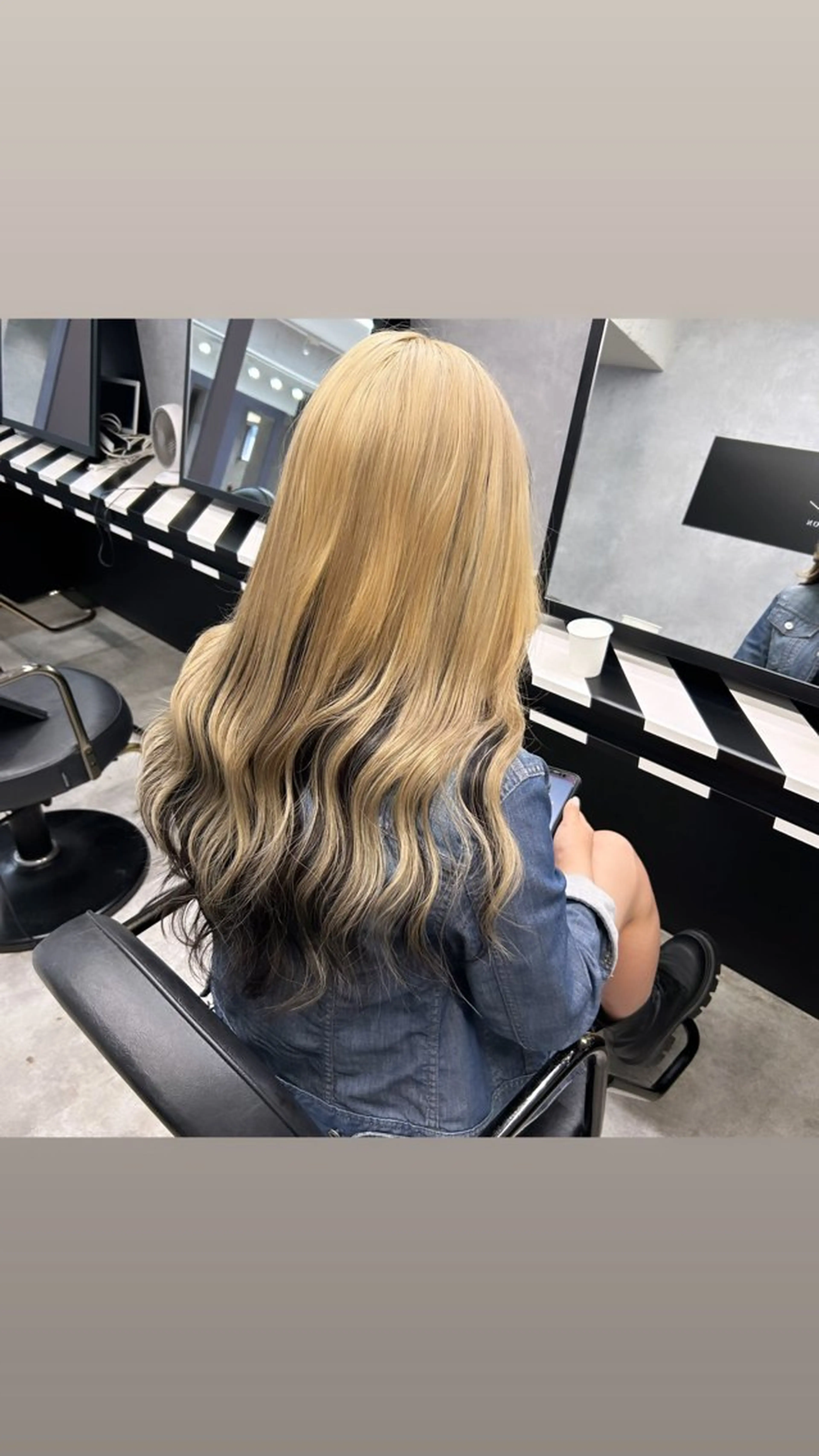 ロング エクステ Hui.所属・縮毛矯正・髪質改善 特化 出納 直起のヘアスタイル