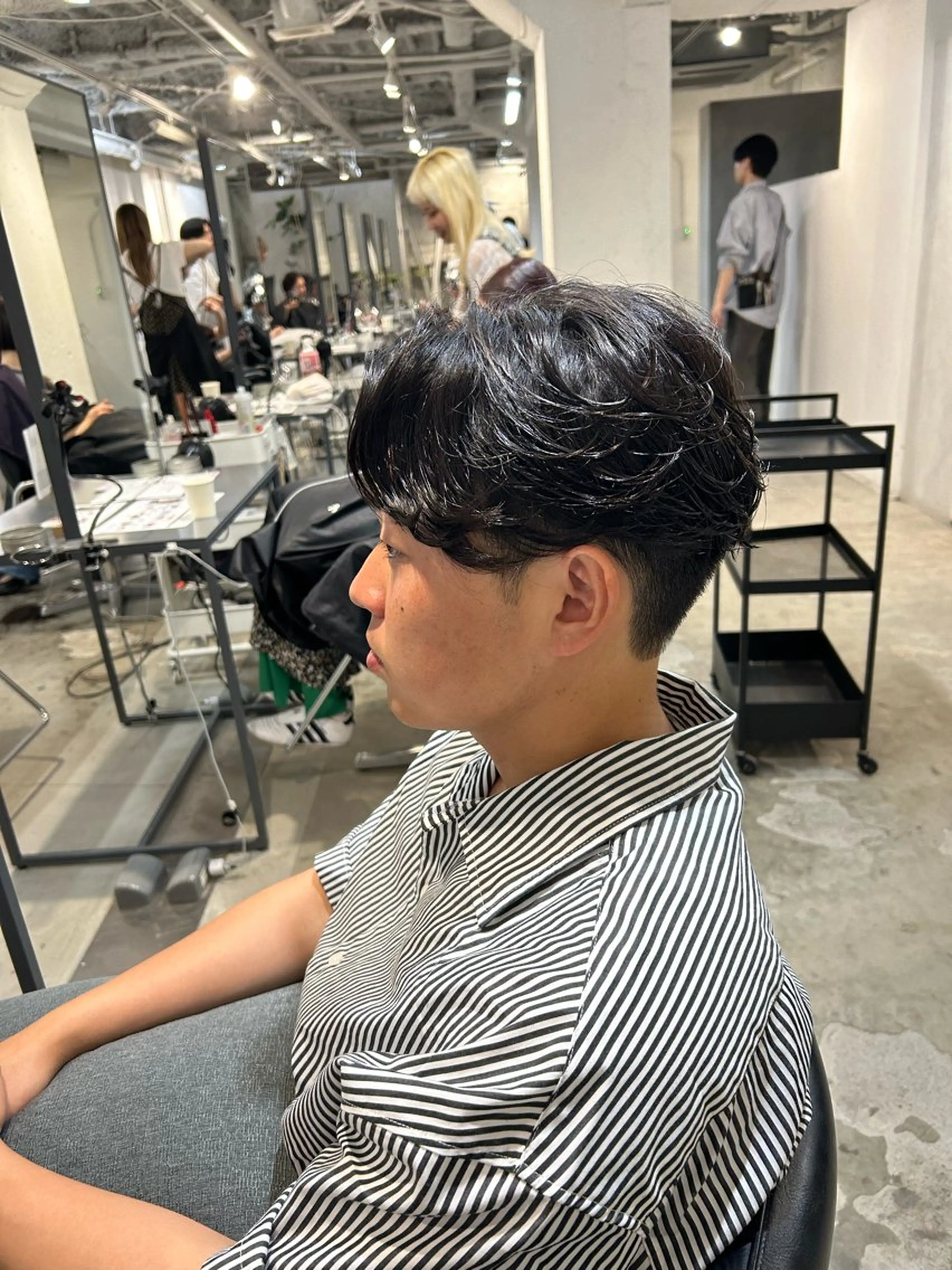 パーマ メンズ カット パーマ 💈圧倒的かっこいい 💈メンズパーマの匠のヘアスタイル