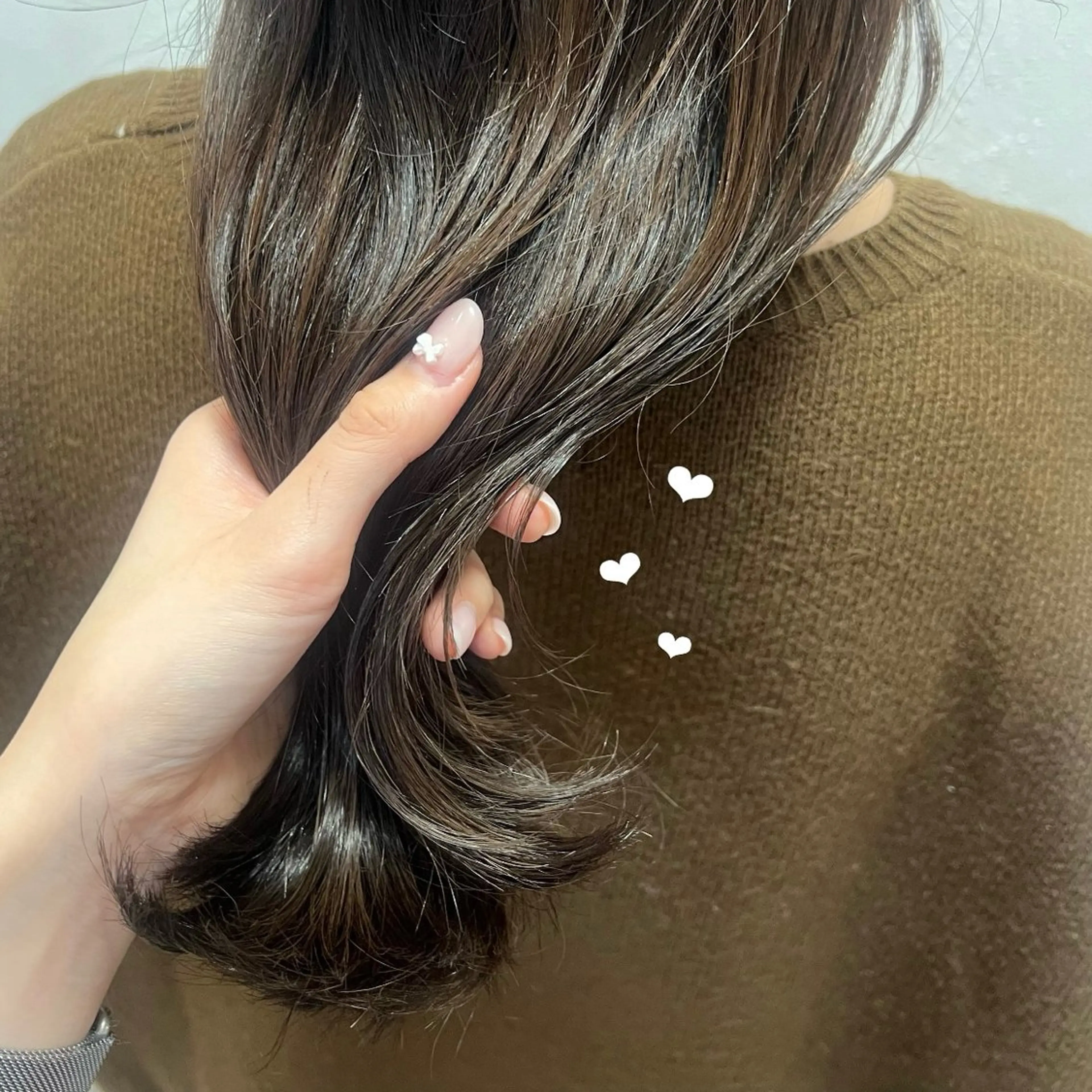 ロング ヘアカラー Lomalia もえかのヘアスタイル