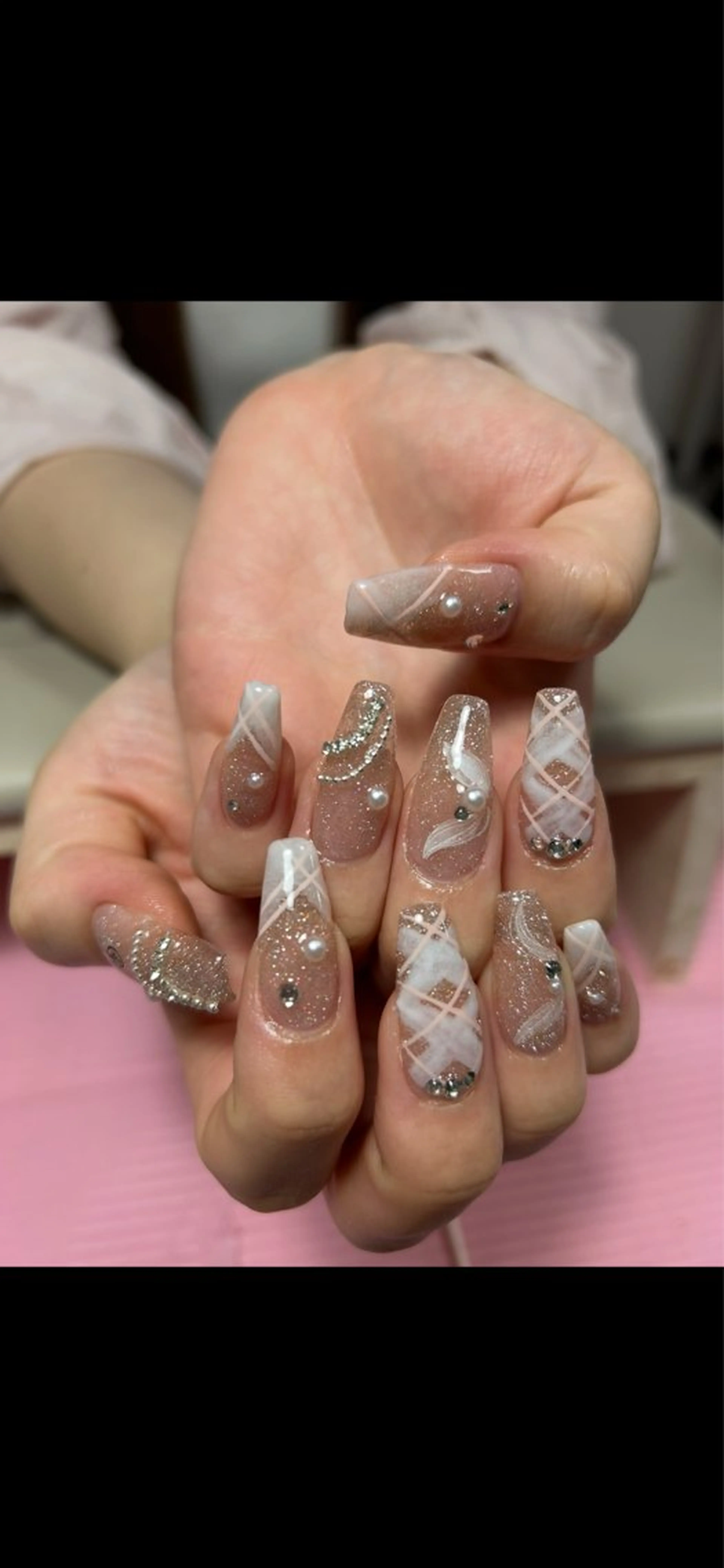 ネイル ハンドネイル 桜ネイルサロン所属・リン リンのネイルデザイン