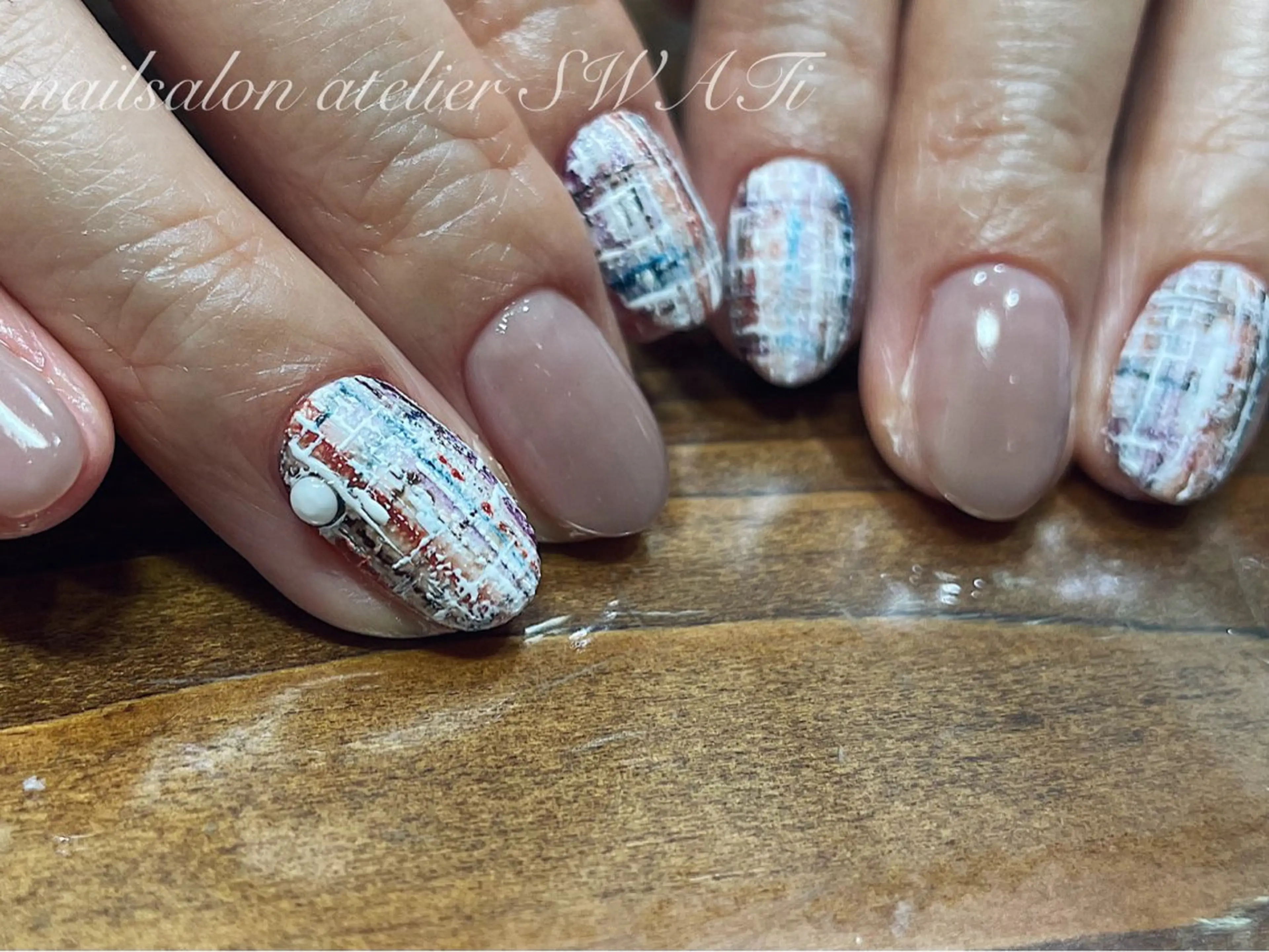 ネイル ヘアーサロン大野所属・nailsalon SWATiのネイルデザイン