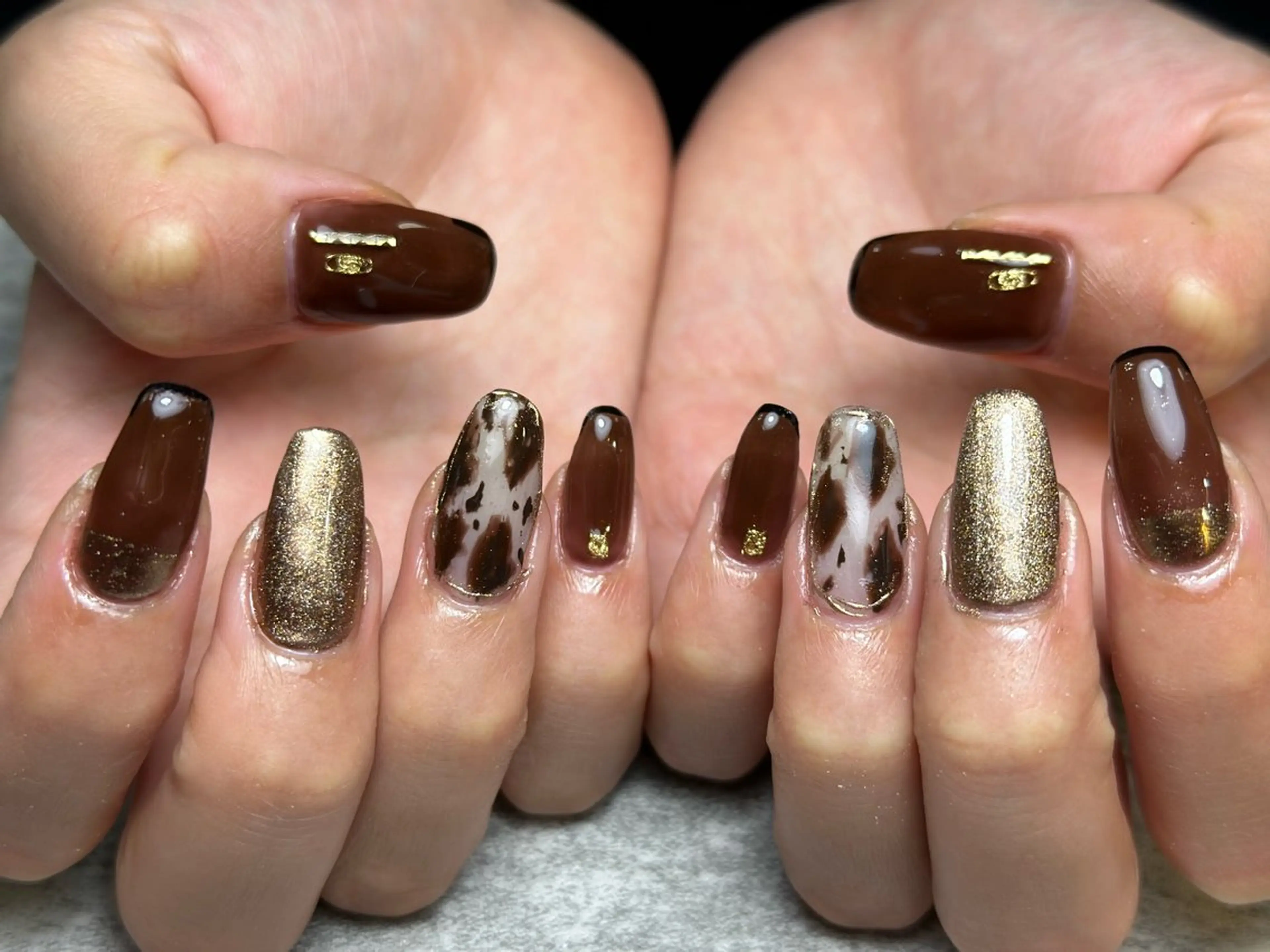 ネイル La vie mi nailニュアンスのネイルデザイン