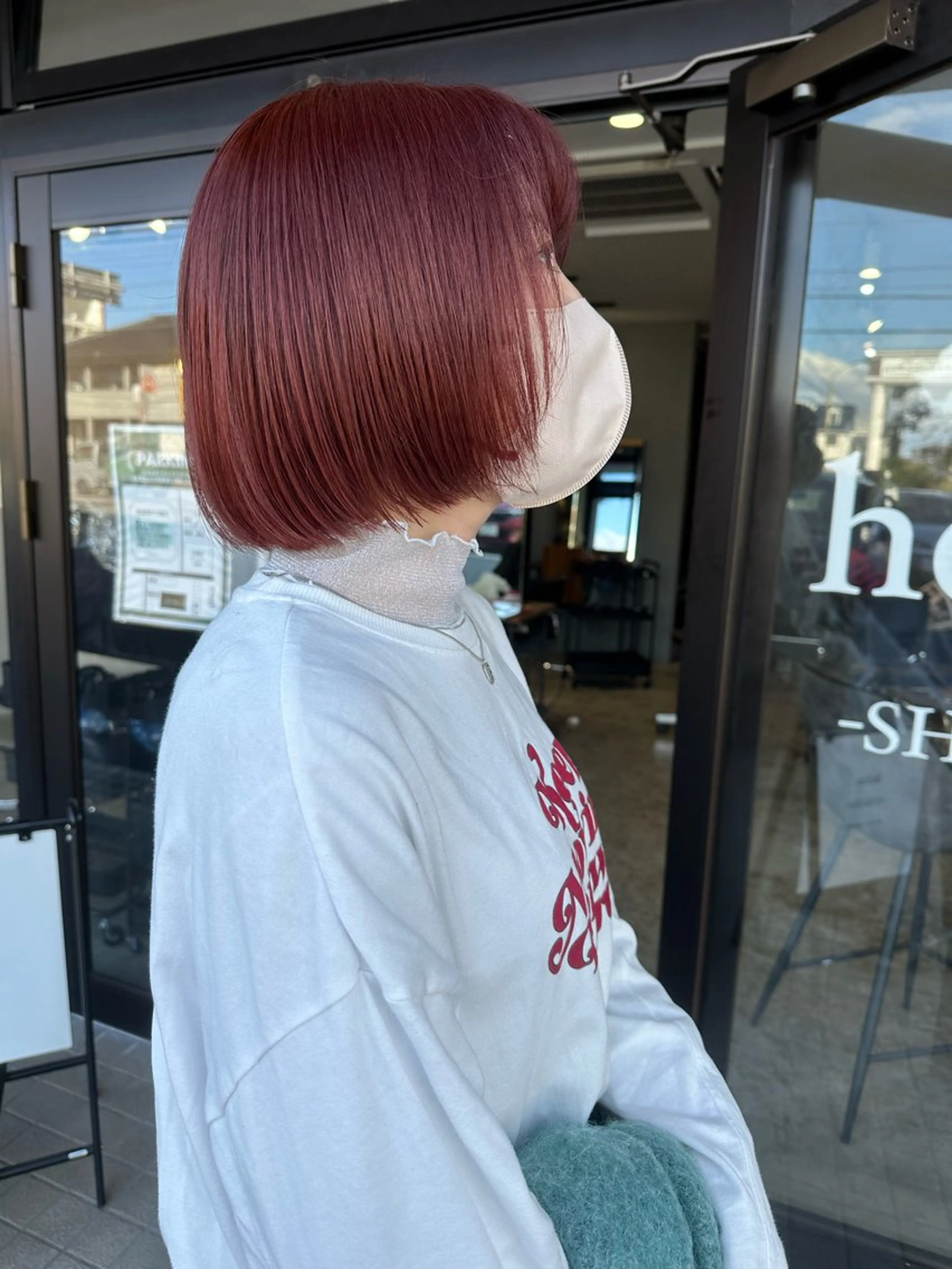 ショート カラー カット ヘアカラー 🍀石川尚之🍀 HELIMのヘアスタイル