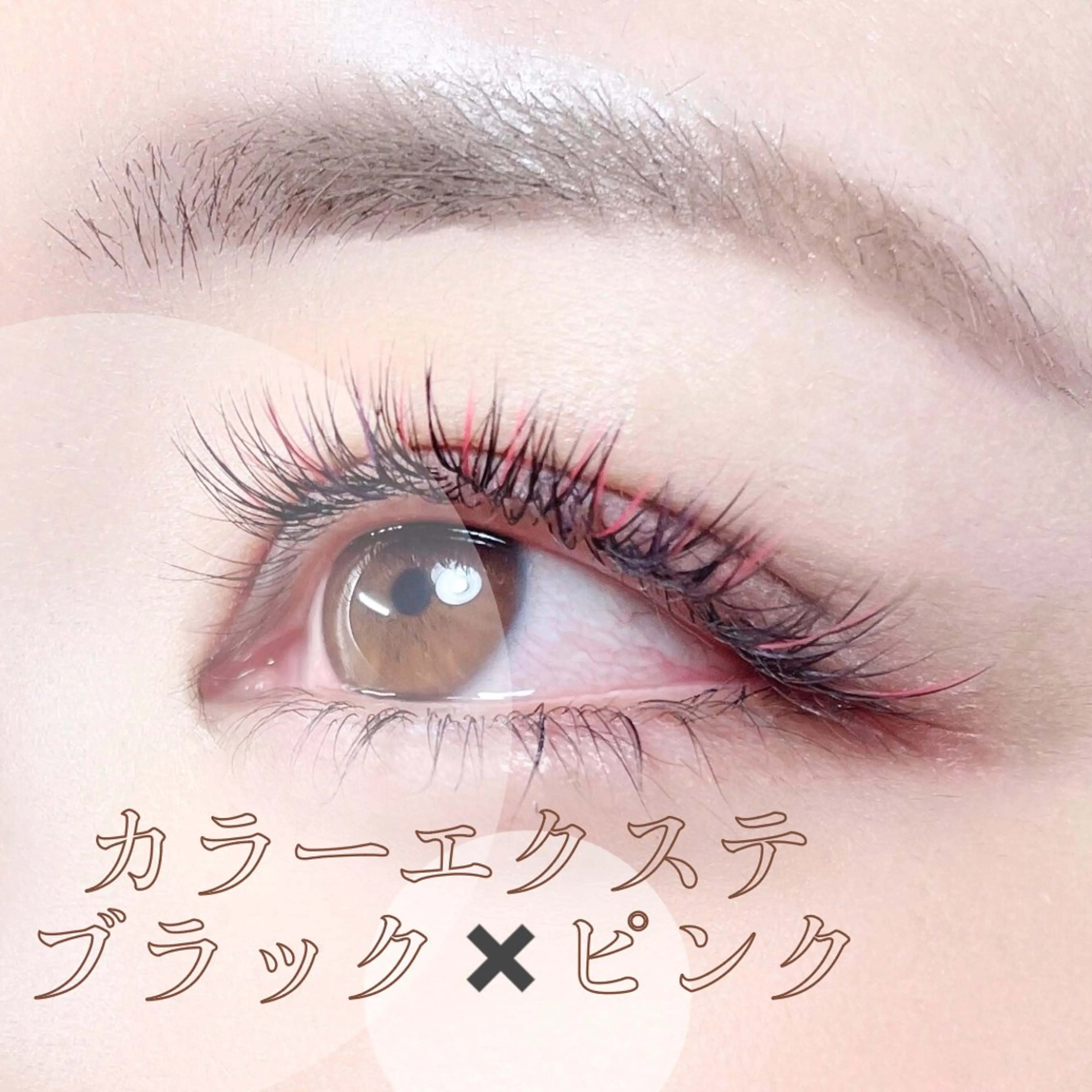 マツエク・マツパ カラーマツエク Go Today池袋Luminis店所属・💐 W.HARUKAのマツエク・マツパデザイン