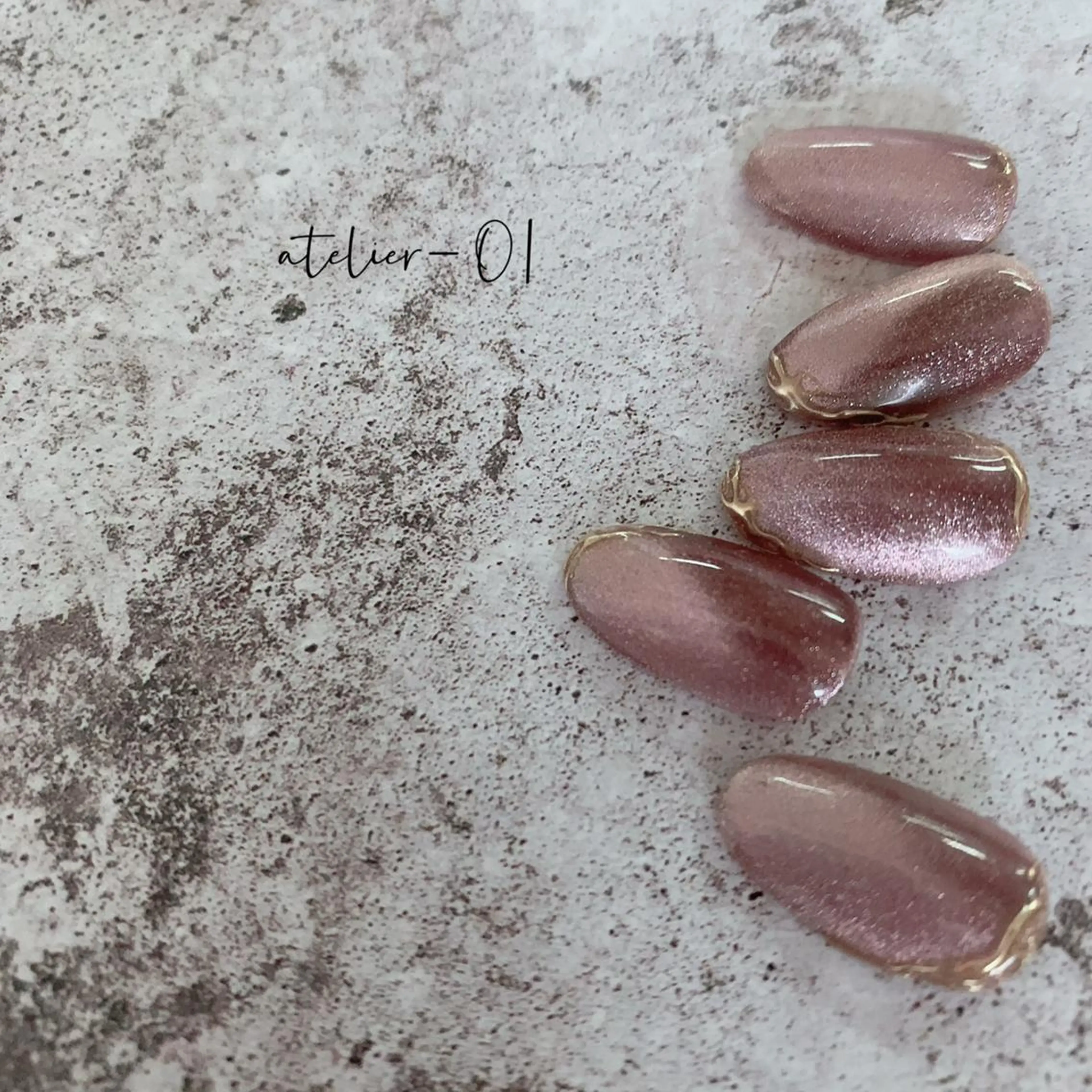 ネイル ワンホンネイル ハンドネイル atelier-02 umedaのネイルデザイン